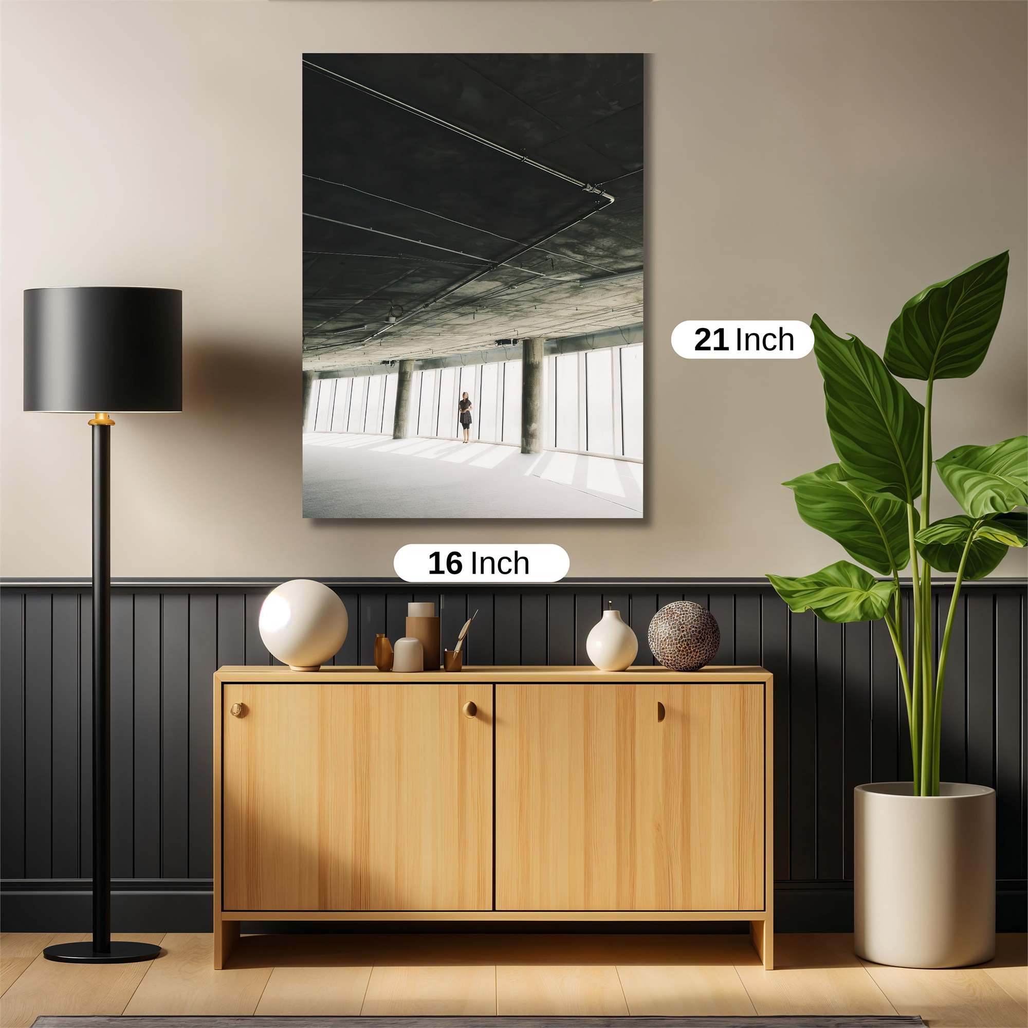 Concrete Serenity Safe Wall Magnetic / M