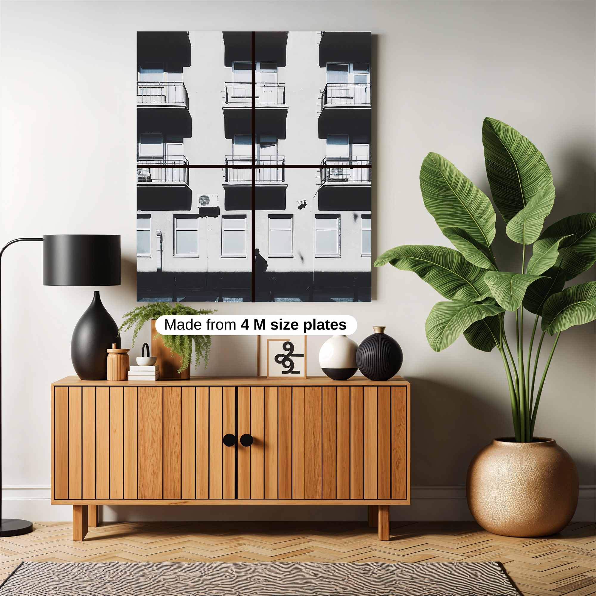 Shadowed Solitude Safe Wall Magnetic / M