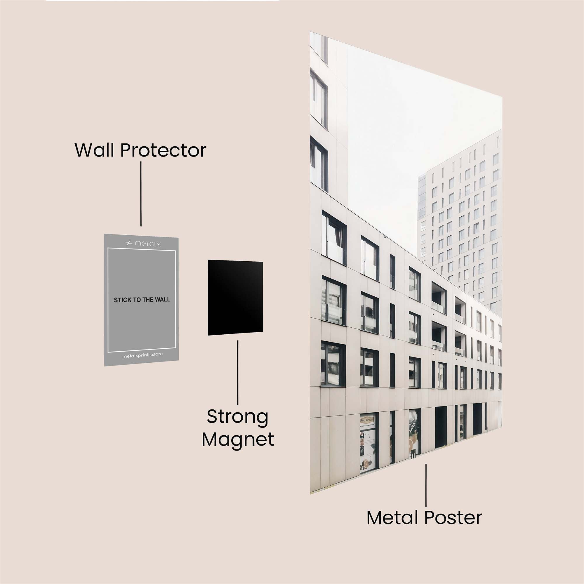 Urban Serenity Safe Wall Magnetic / M