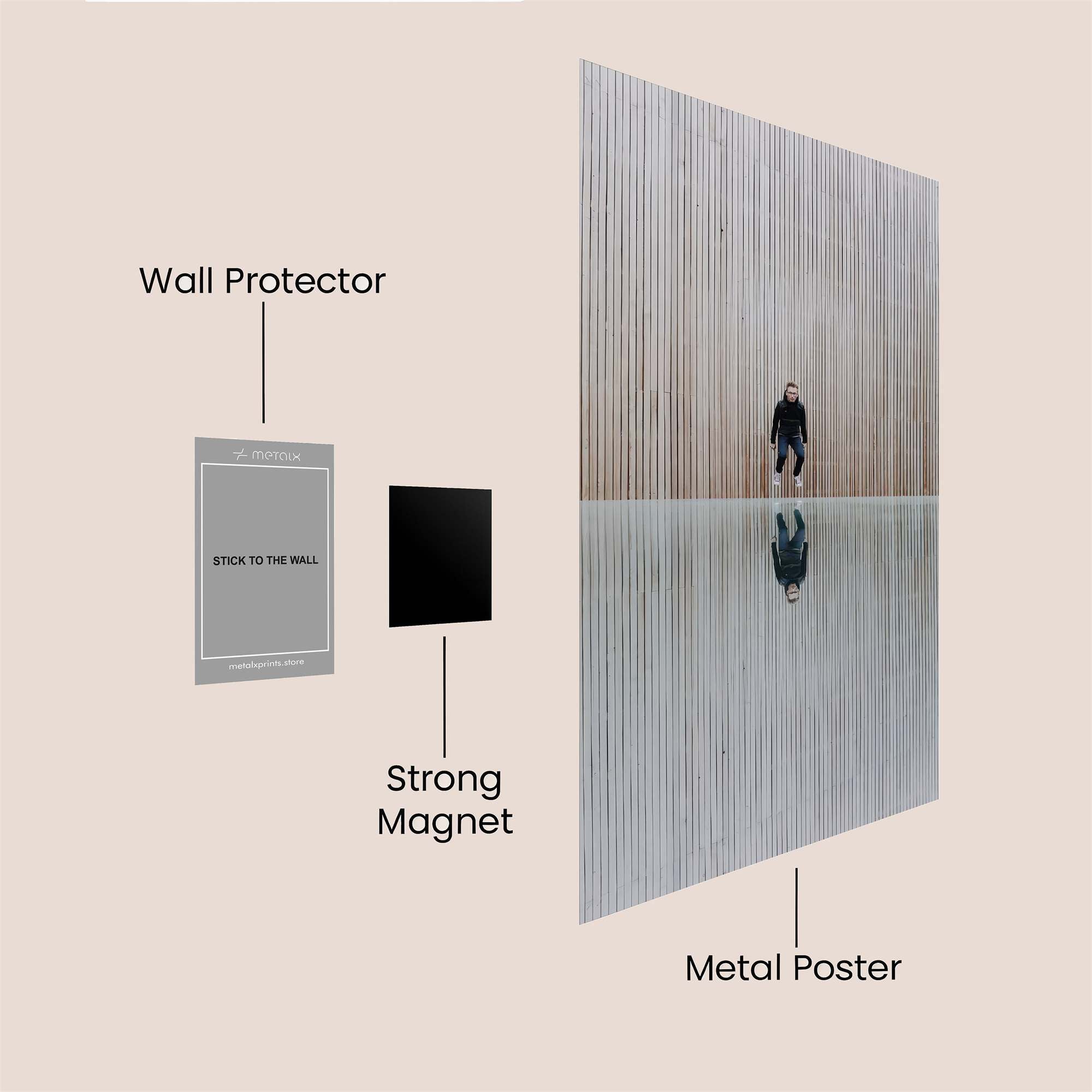 Reflection Serenity Safe Wall Magnetic / M