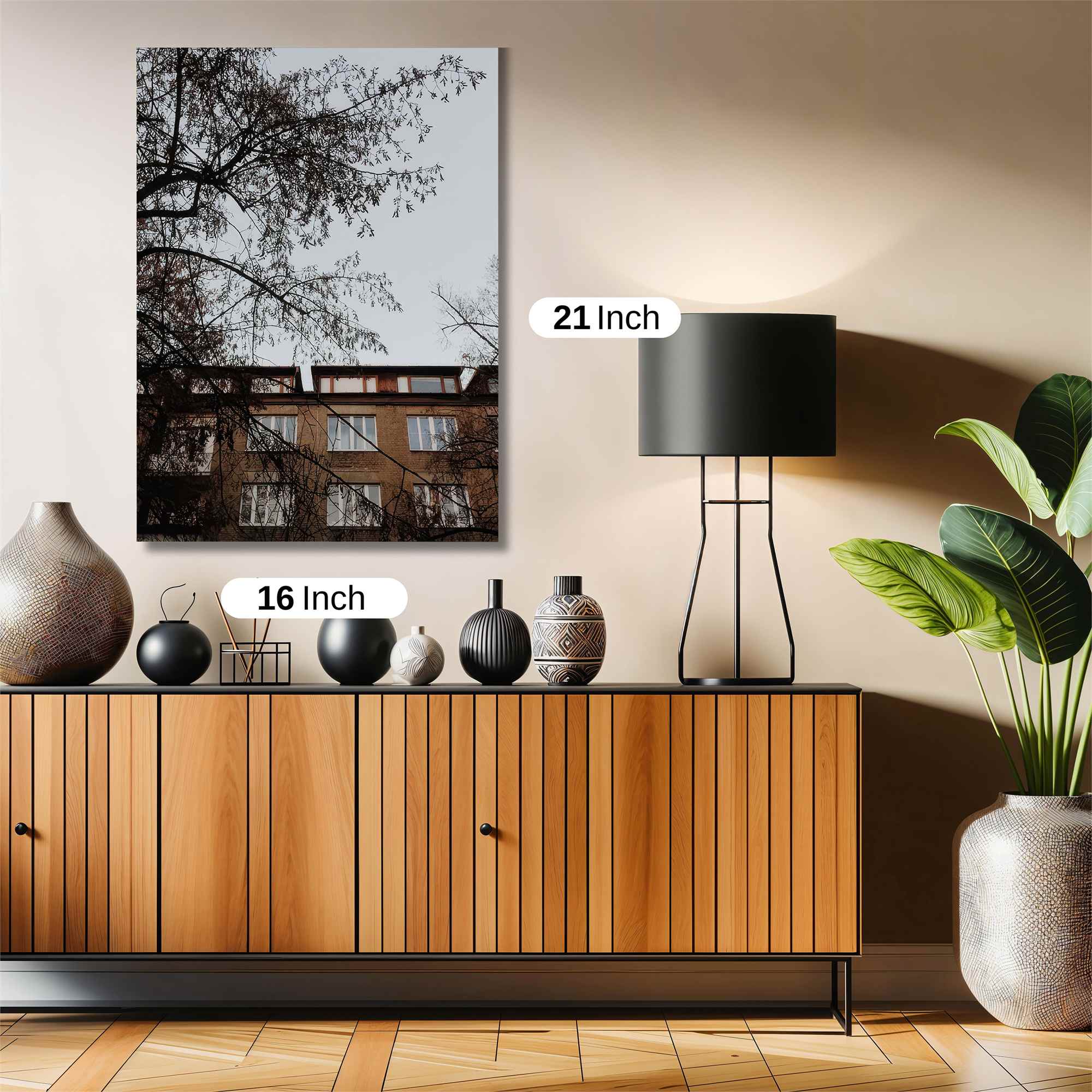 Building Melancholy Safe Wall Magnetic / M