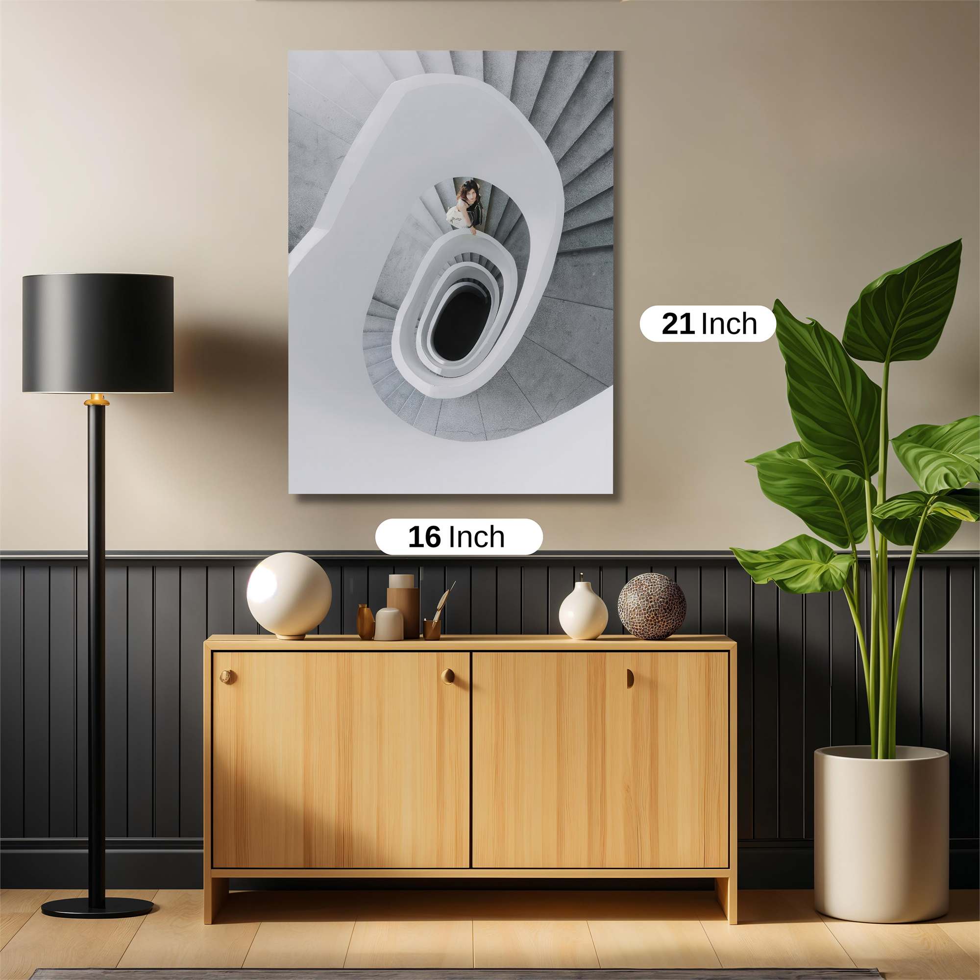 Stairway Serenity Safe Wall Magnetic / M
