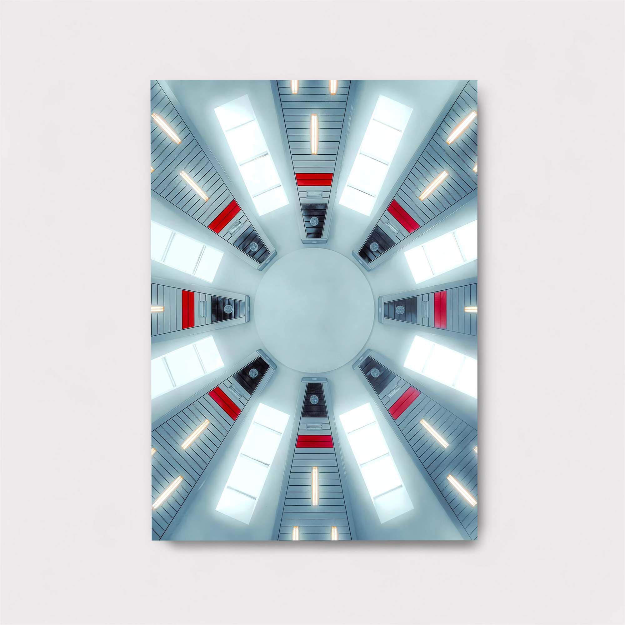 Futuristic Serenity Safe Wall Magnetic / M