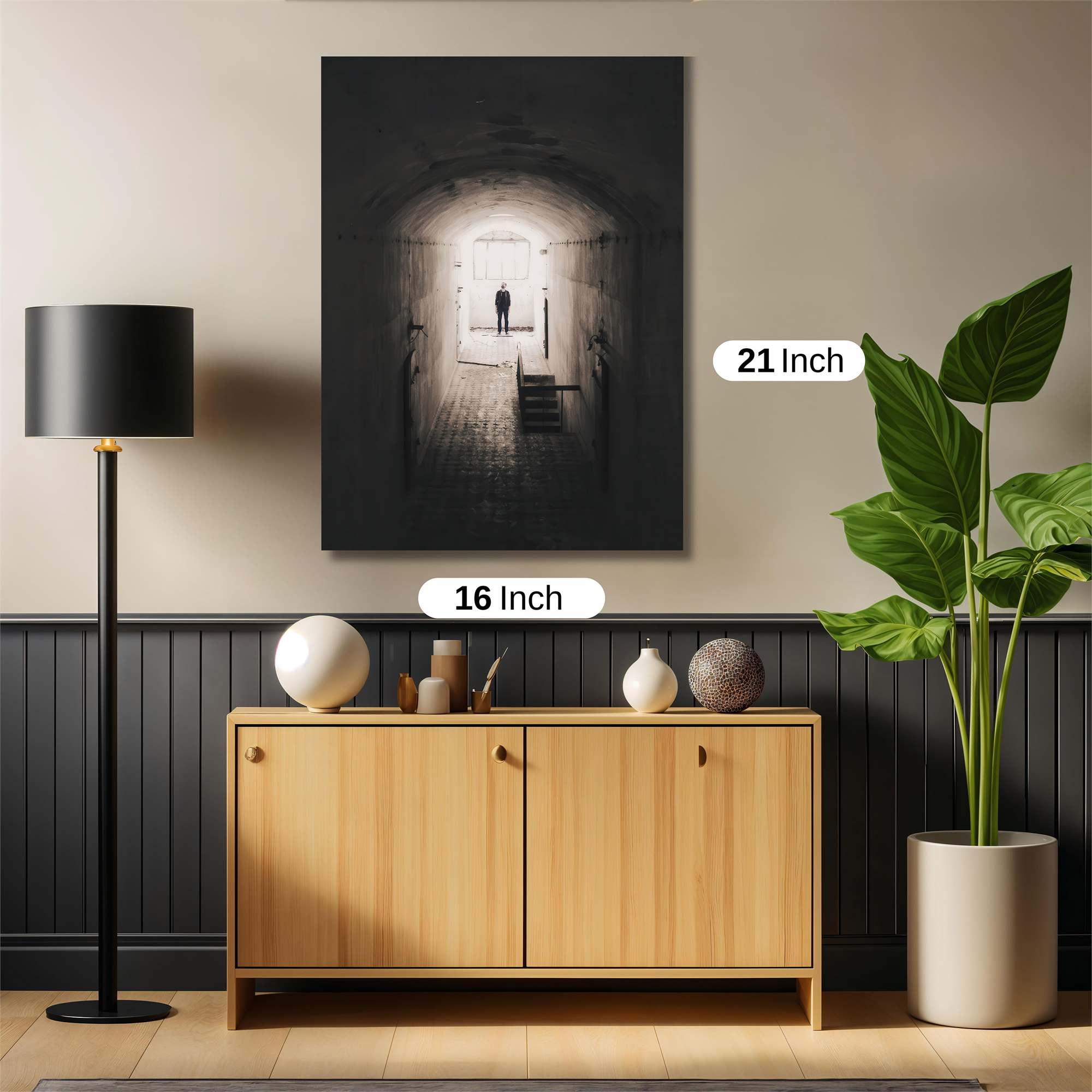 Tunnel Mystery Safe Wall Magnetic / M