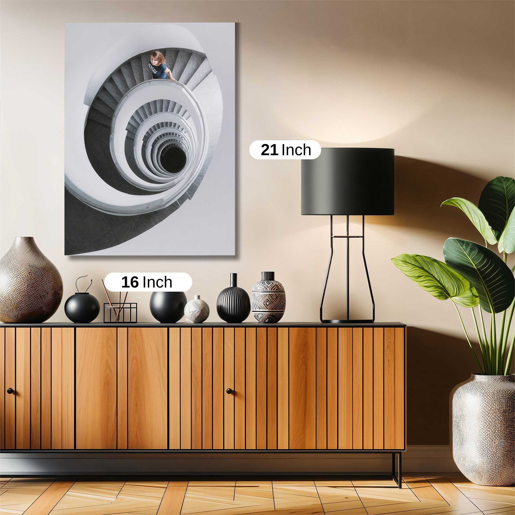 Spiral Serenity Safe Wall Magnetic / M