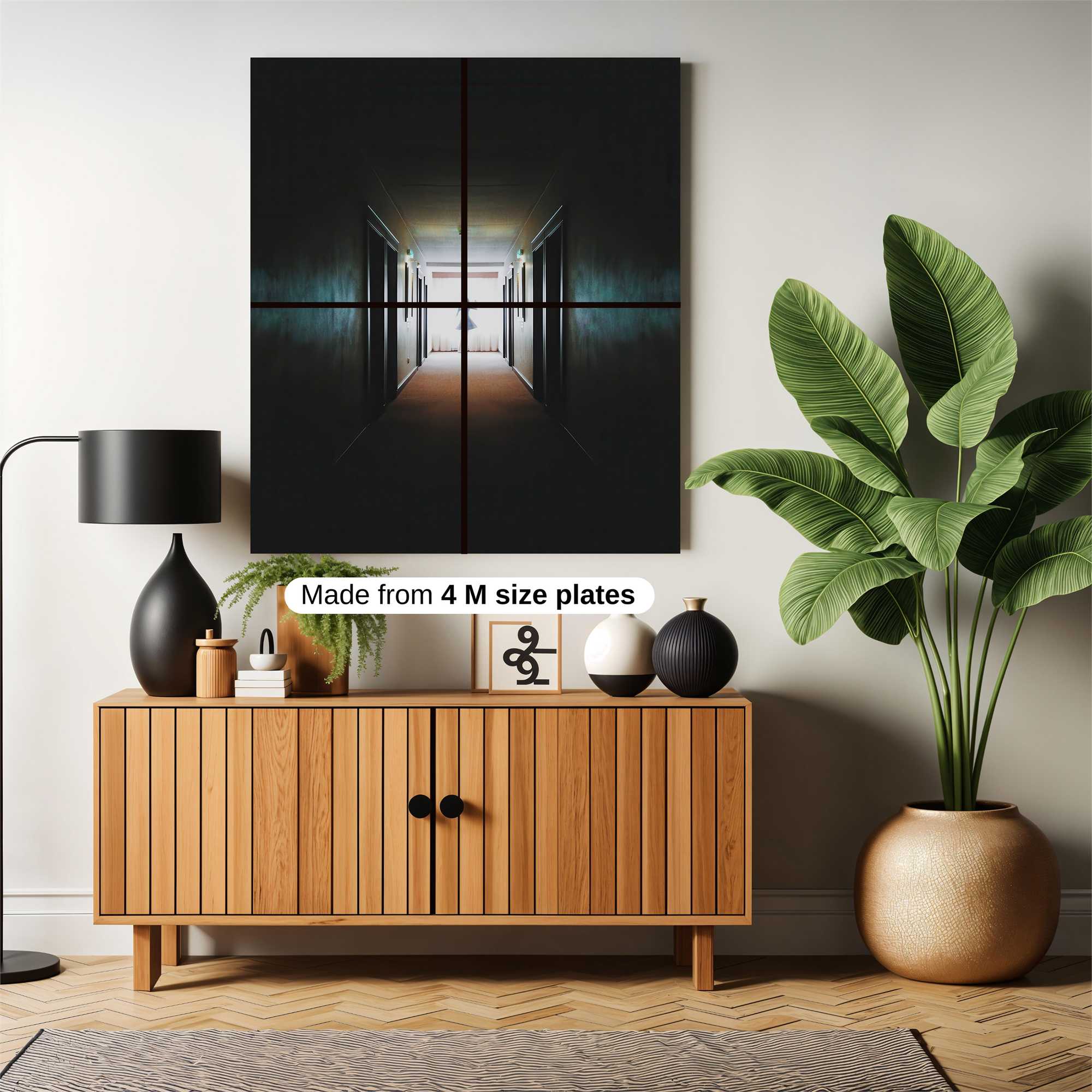 Ghostly Silhouette Safe Wall Magnetic / M