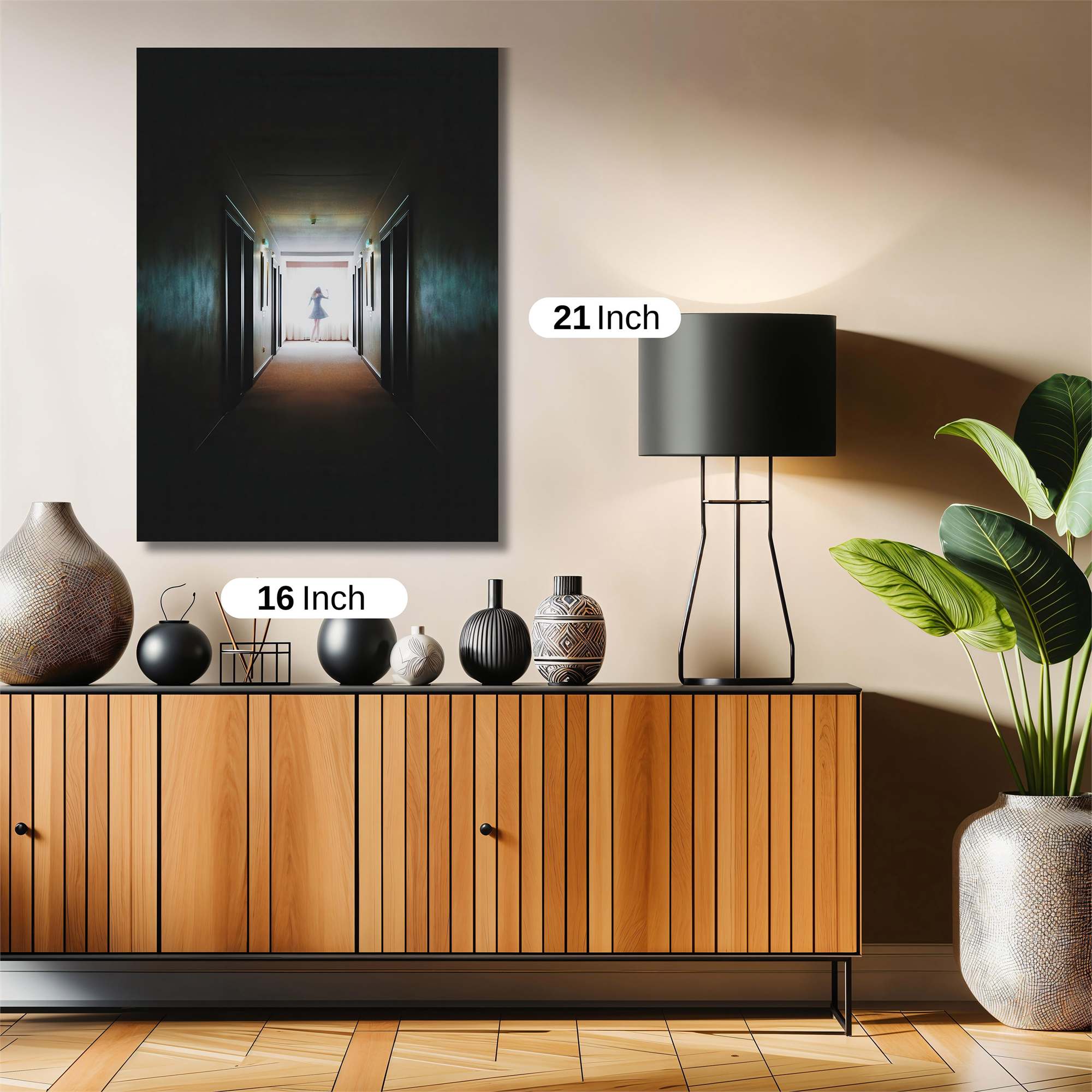 Ghostly Silhouette Safe Wall Magnetic / M