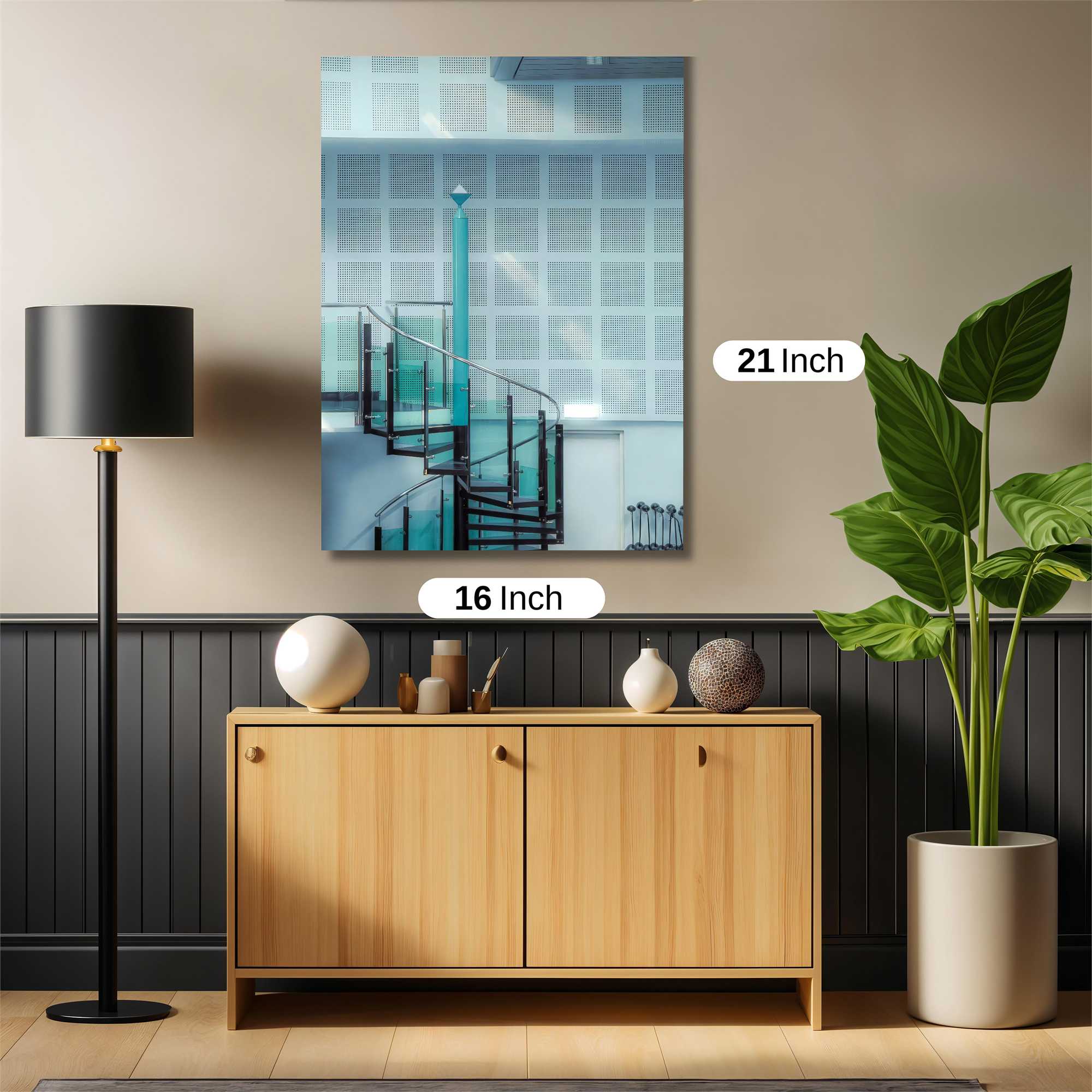 Spiral Serenity Safe Wall Magnetic / M