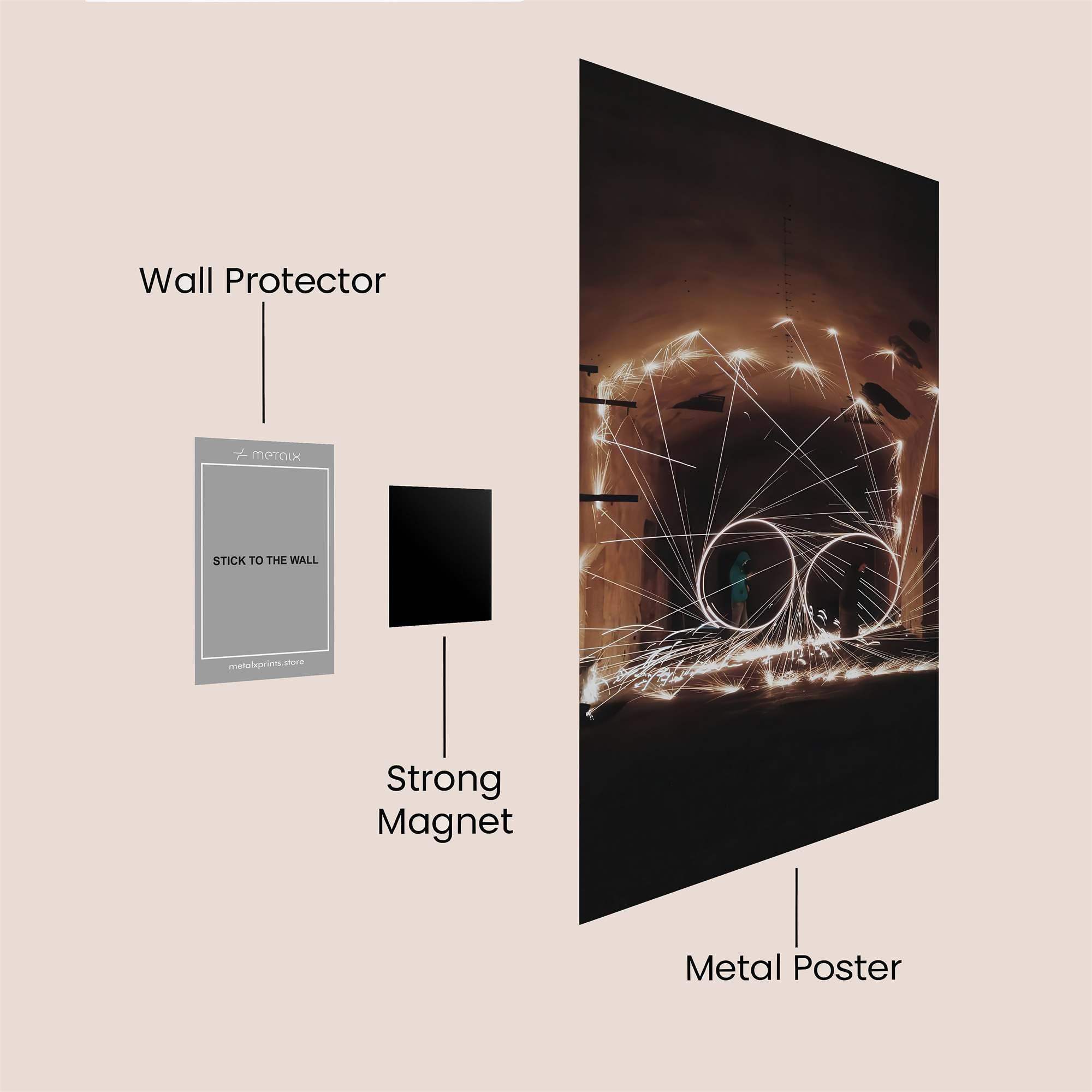 Portal Enigma Safe Wall Magnetic / M