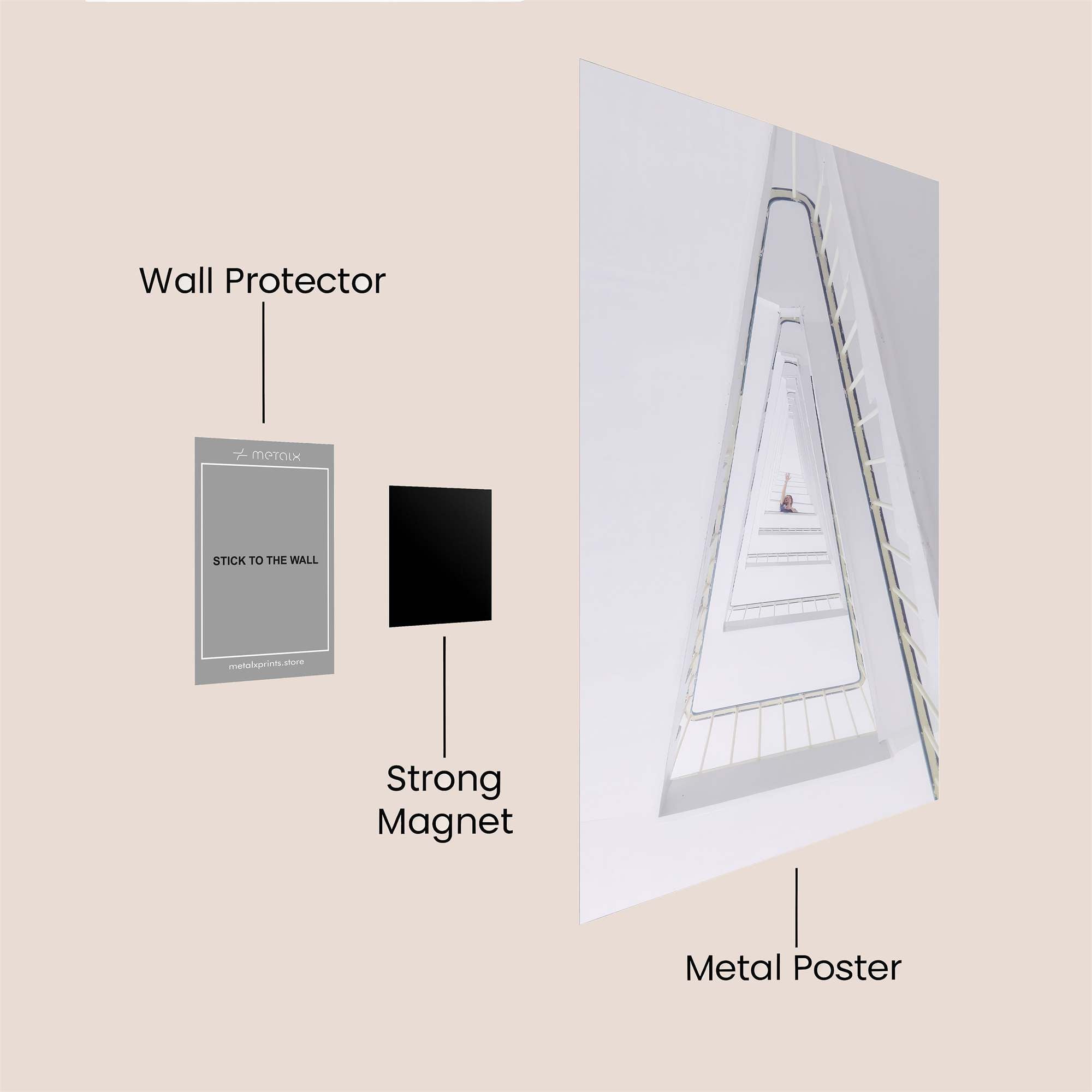Ladder Enigma Safe Wall Magnetic / M