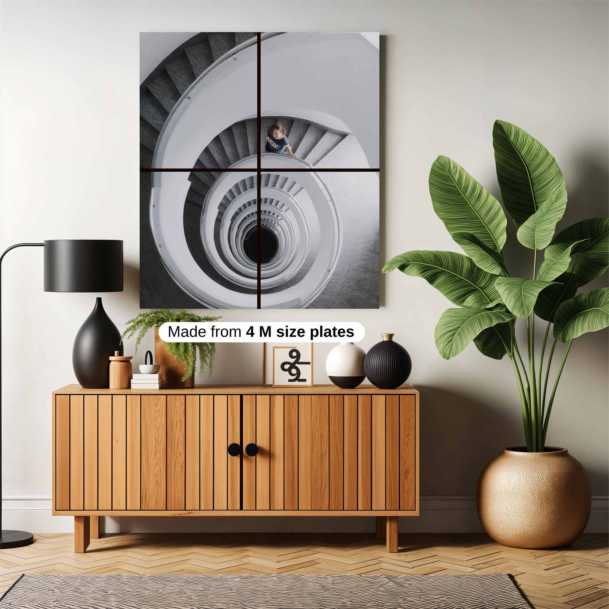 Spiral Serenity Safe Wall Magnetic / M