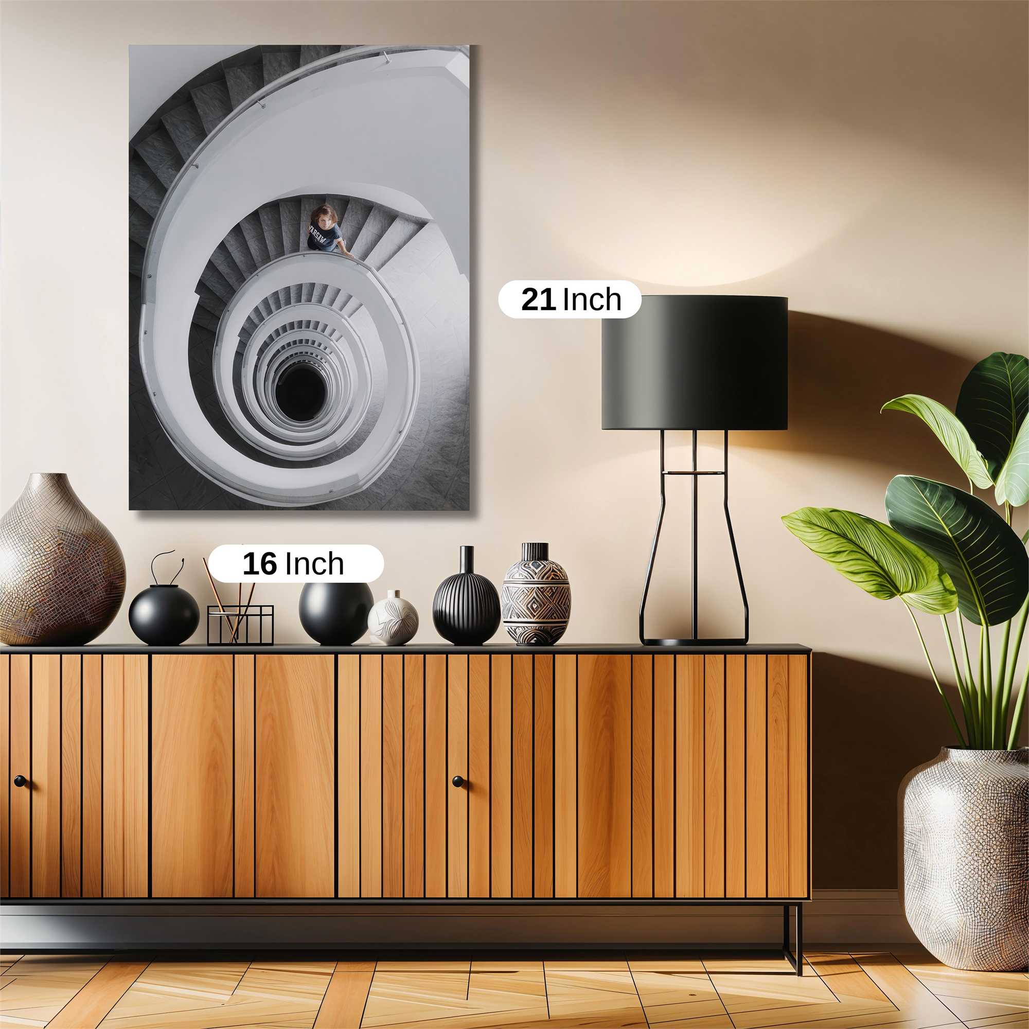 Spiral Serenity Safe Wall Magnetic / M