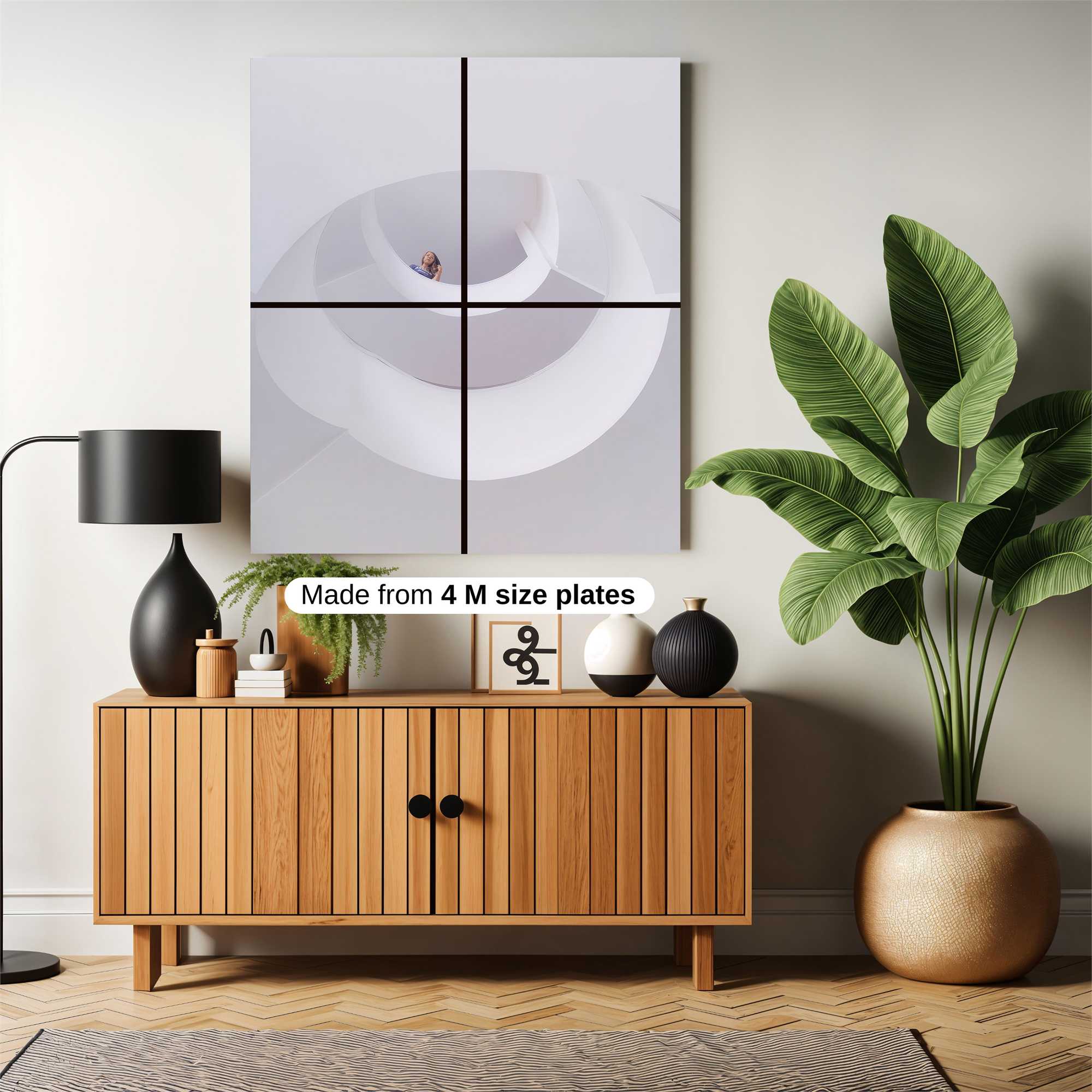 Spiral Serenity Safe Wall Magnetic / M