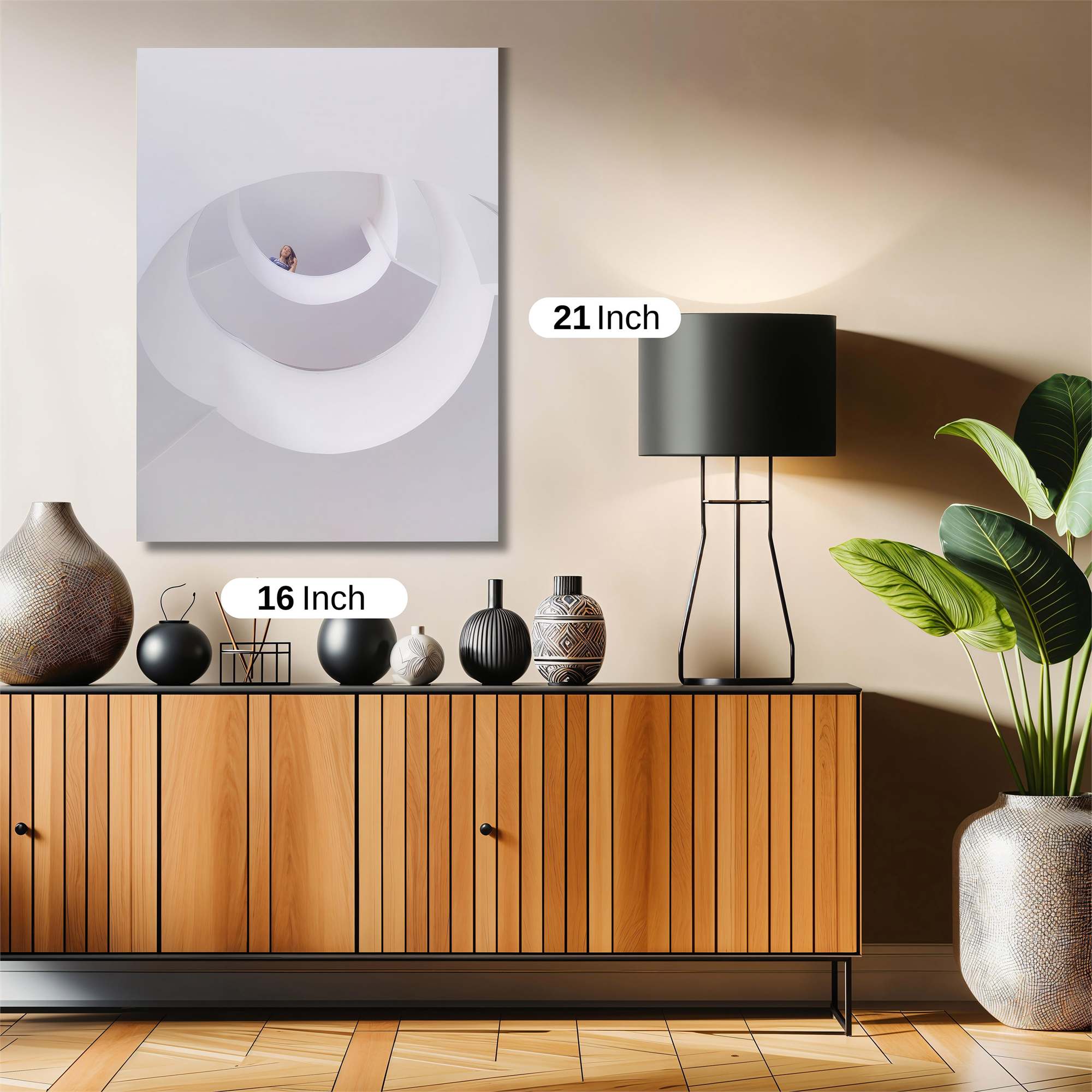 Spiral Serenity Safe Wall Magnetic / M