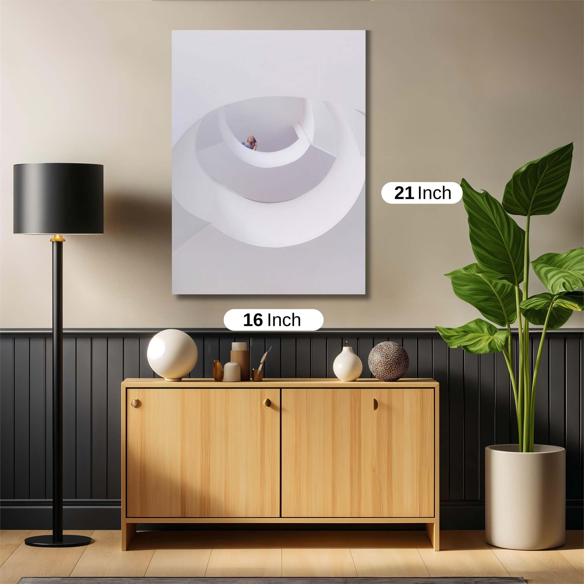 Spiral Serenity Safe Wall Magnetic / M