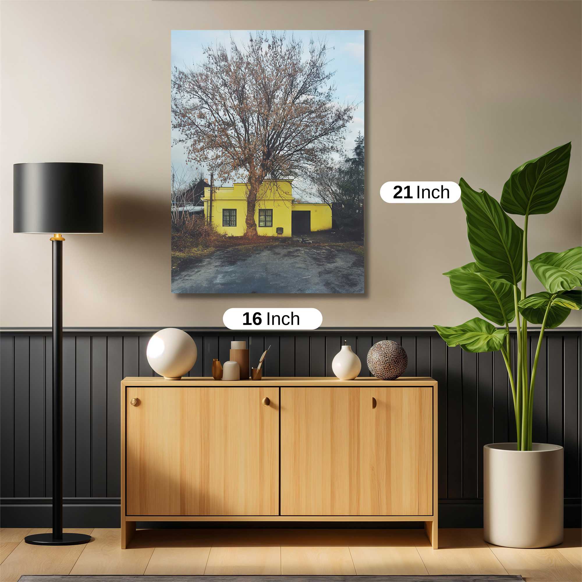 Yellow Melancholy Safe Wall Magnetic / M