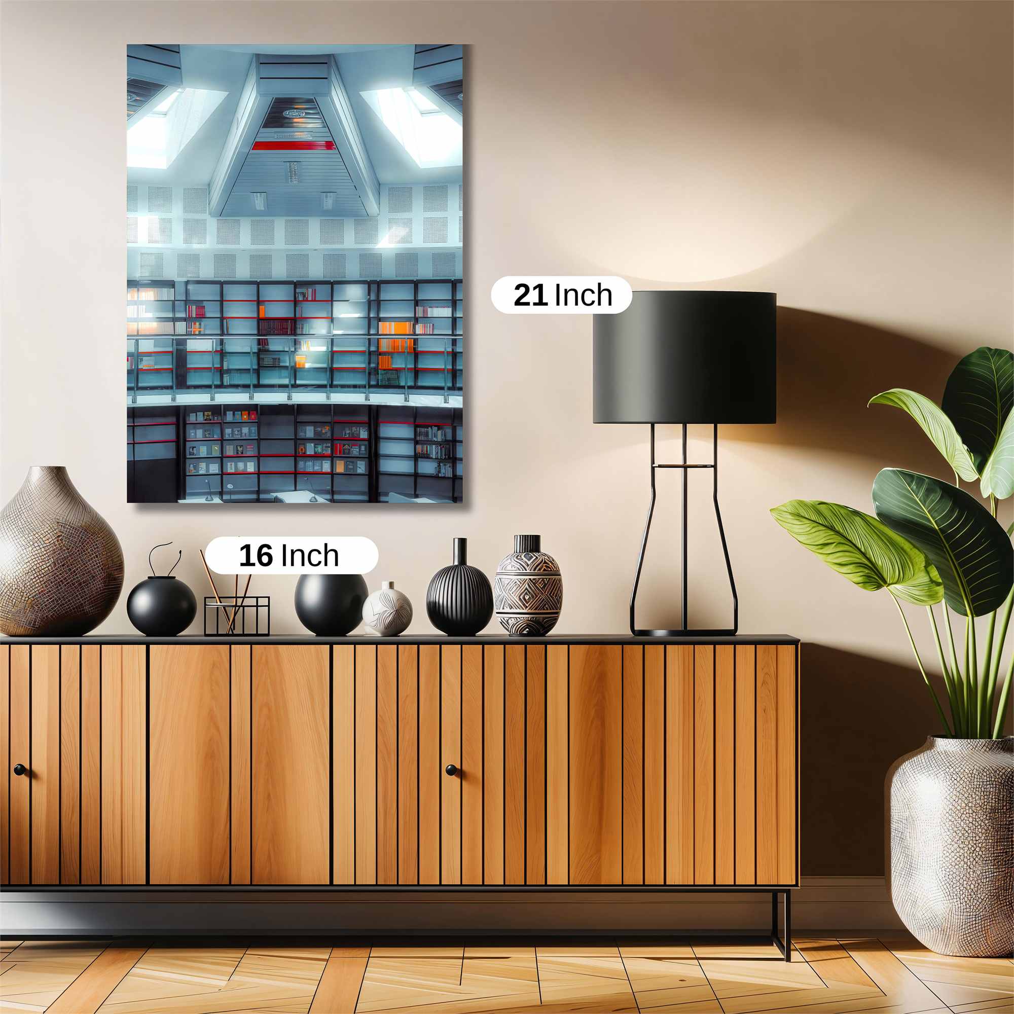 Library Serenity Safe Wall Magnetic / M