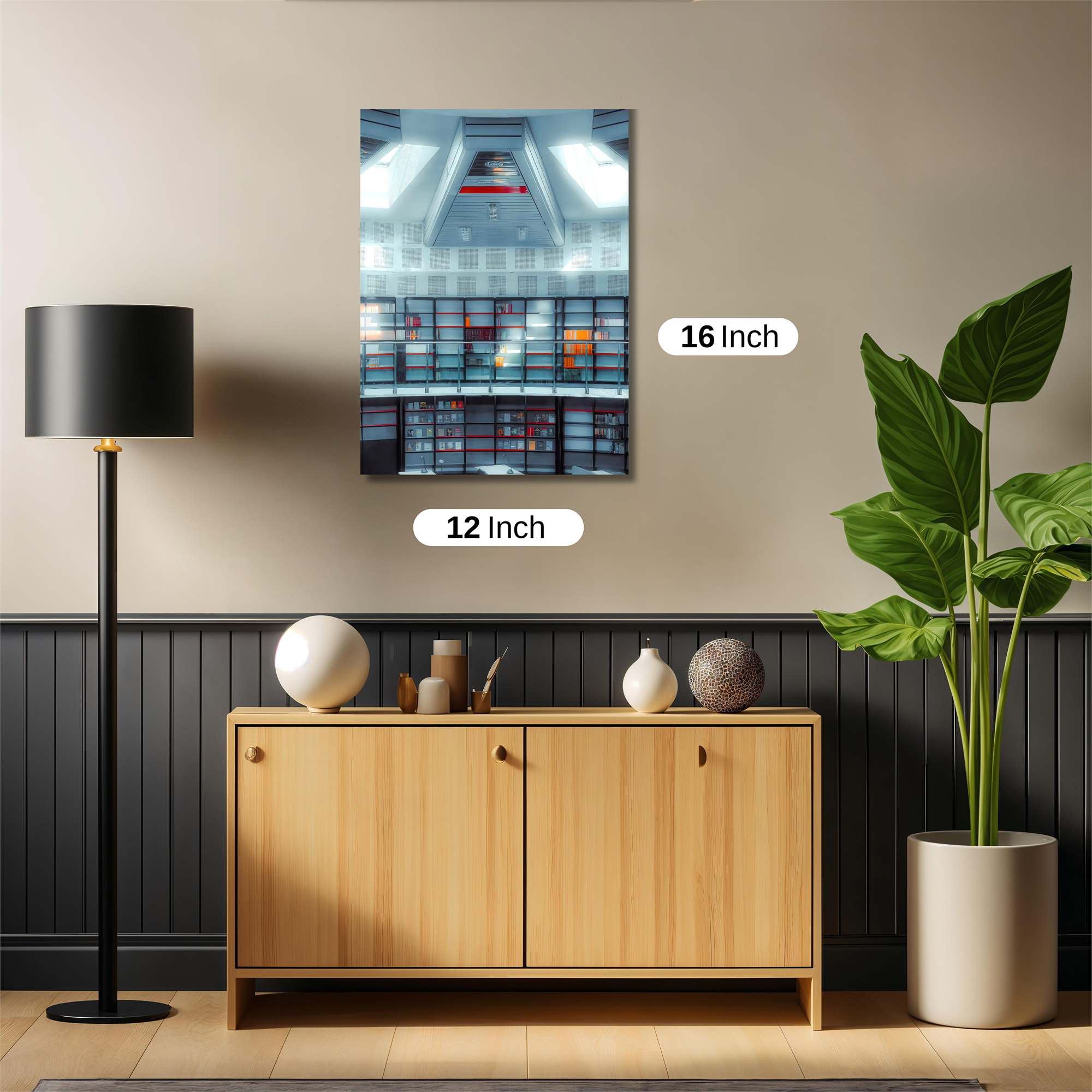 Library Serenity Safe Wall Magnetic / M