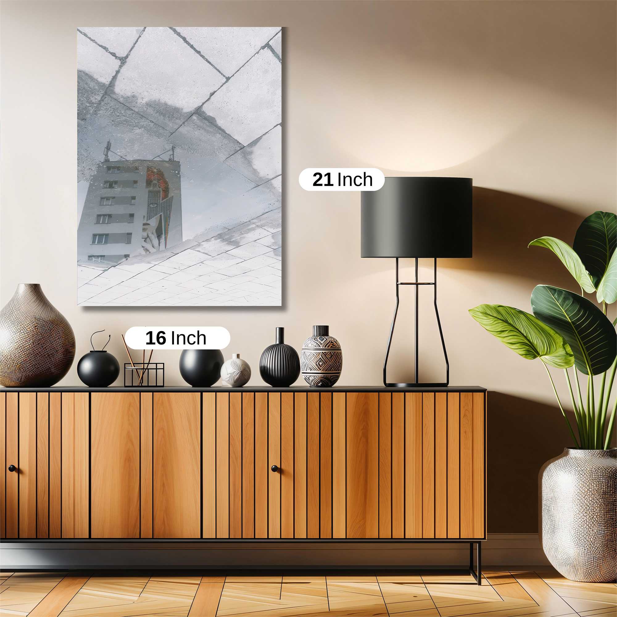 Building Reflection Safe Wall Magnetic / M