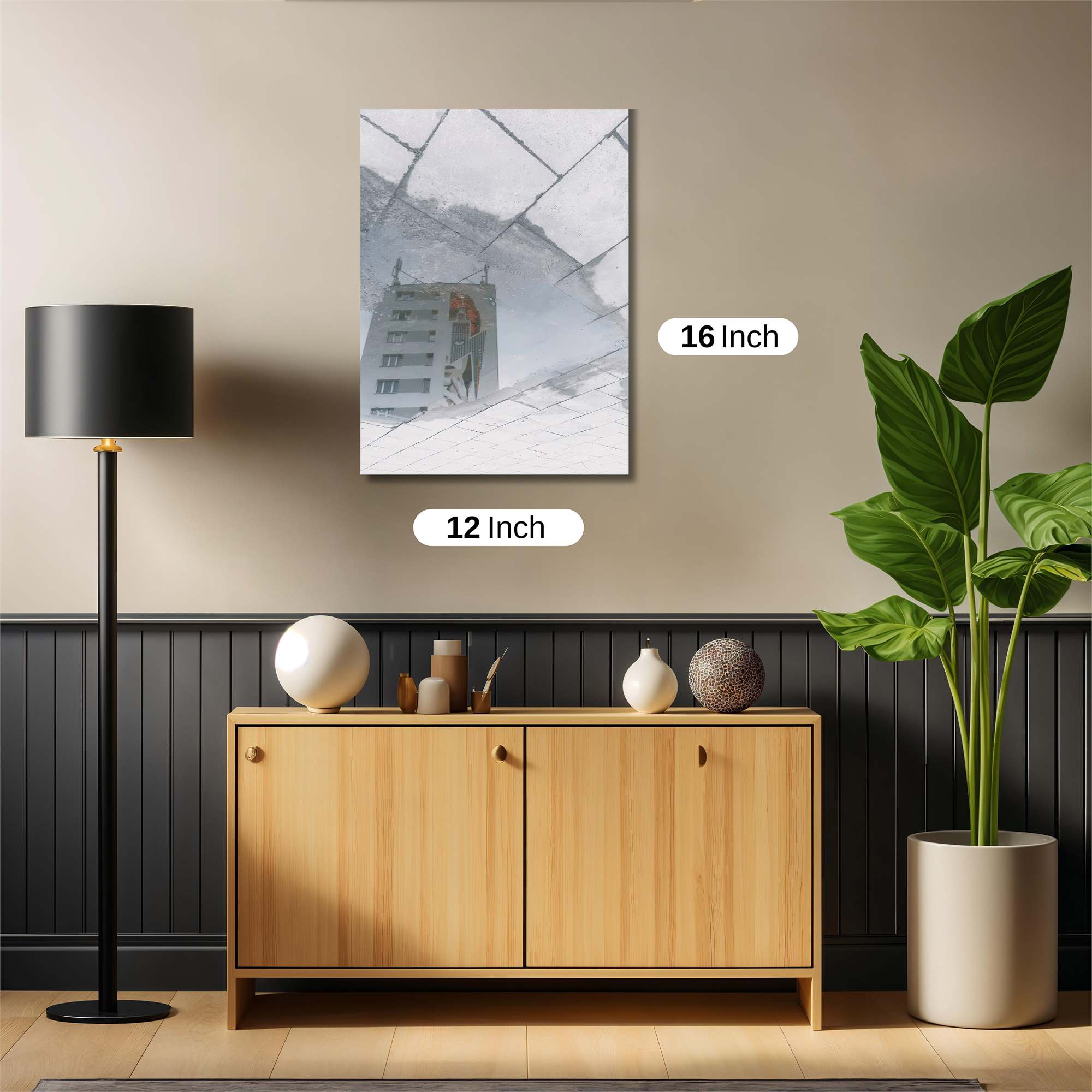 Building Reflection Safe Wall Magnetic / M