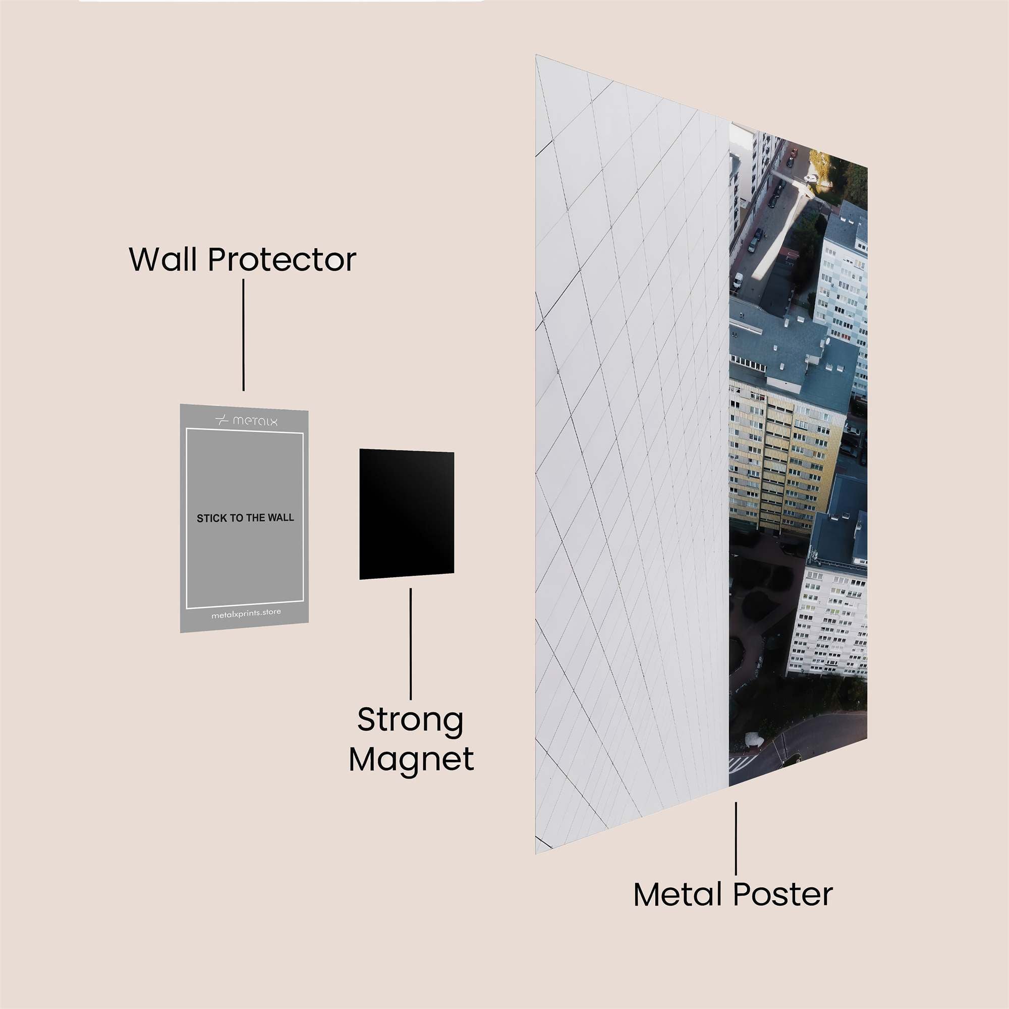 Urban Serenity Safe Wall Magnetic / M