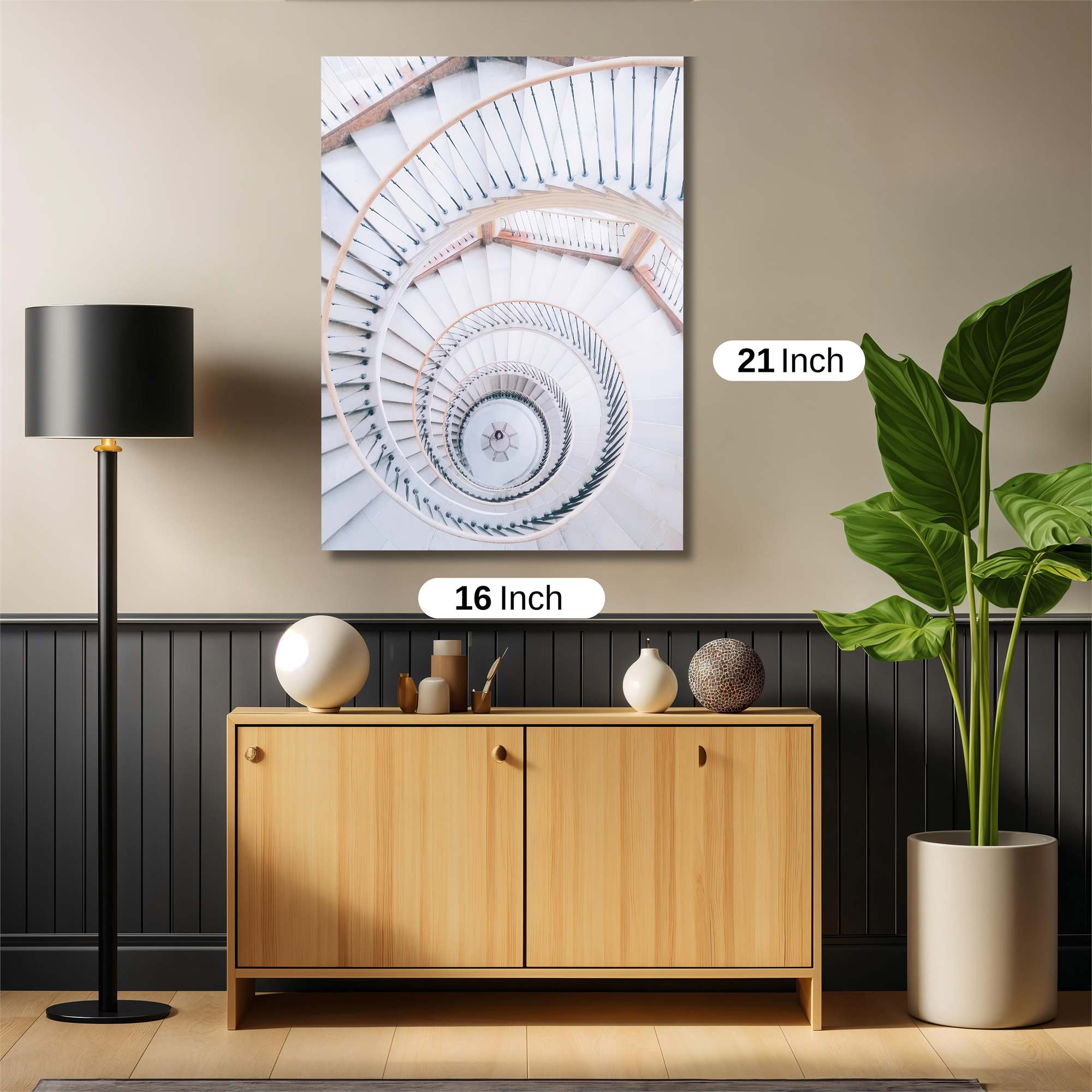 Spiral Serenity Safe Wall Magnetic / M