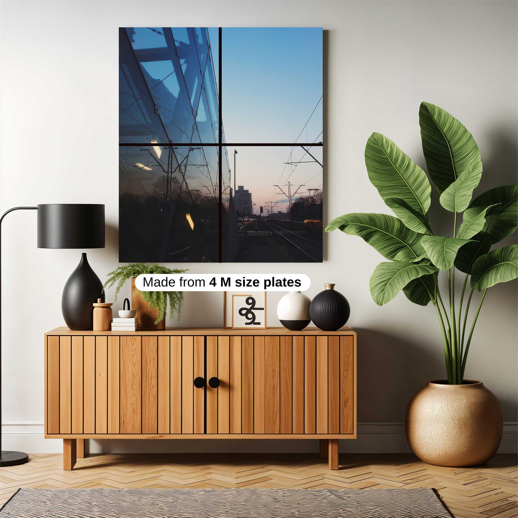 Train Twilight Safe Wall Magnetic / M