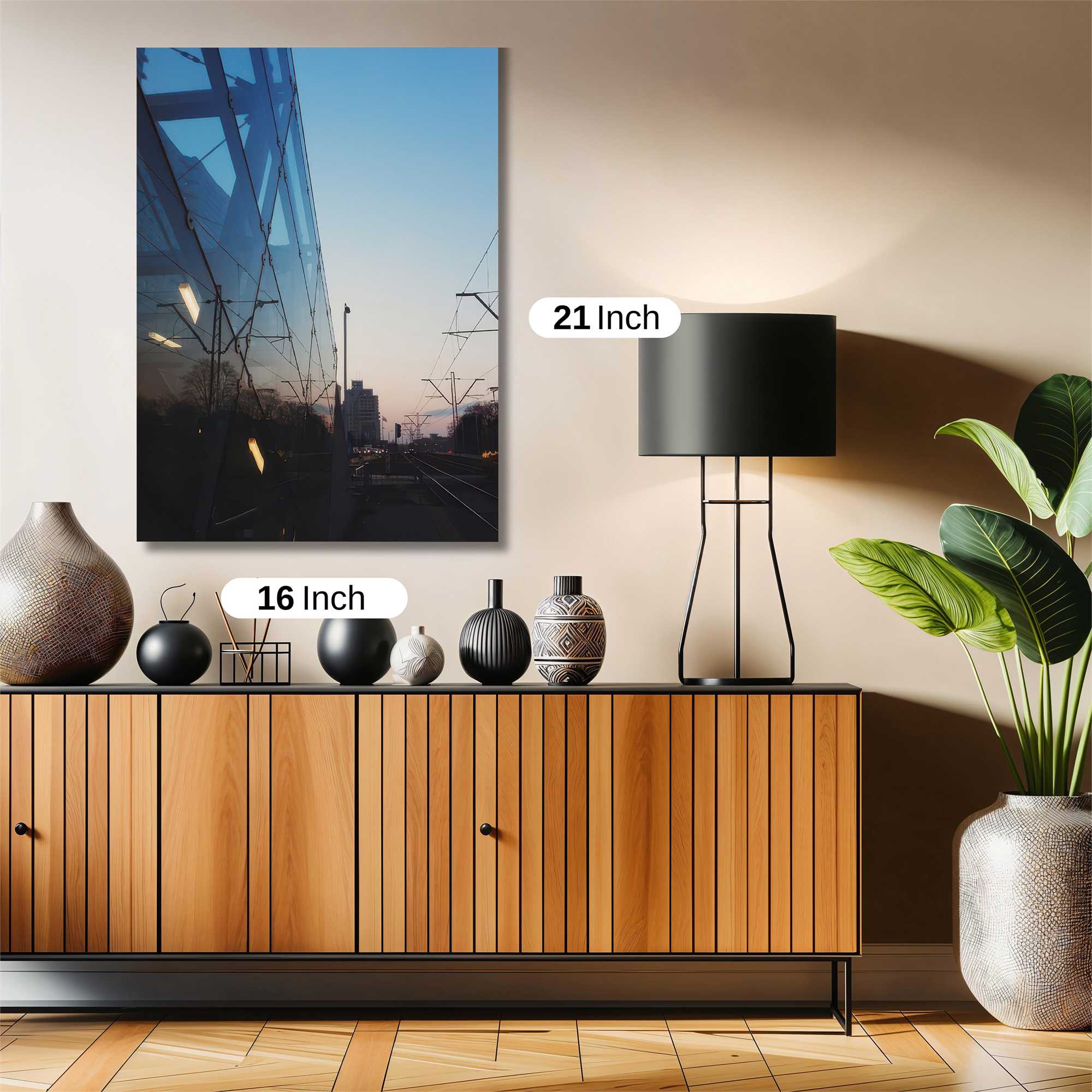 Train Twilight Safe Wall Magnetic / M