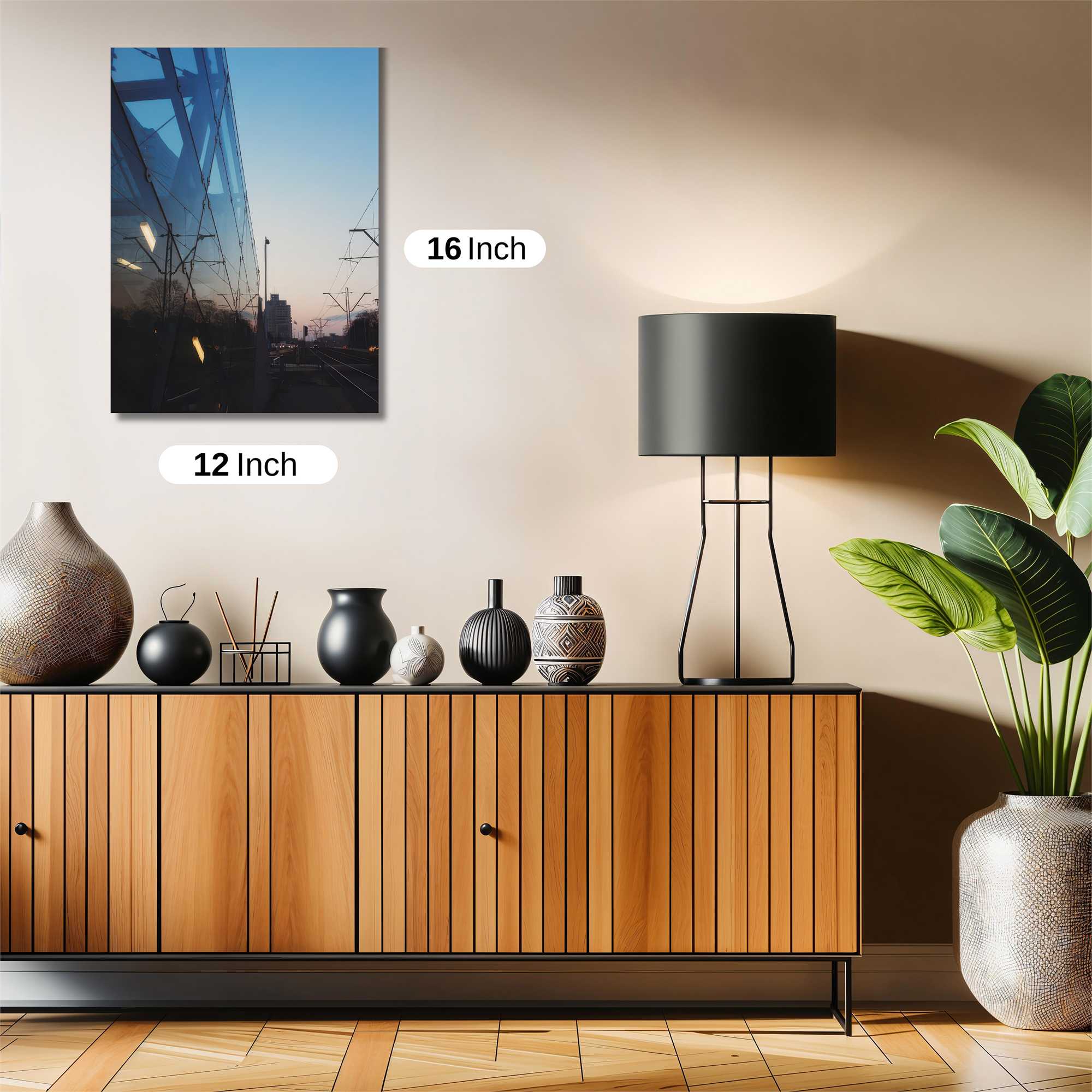 Train Twilight Safe Wall Magnetic / M