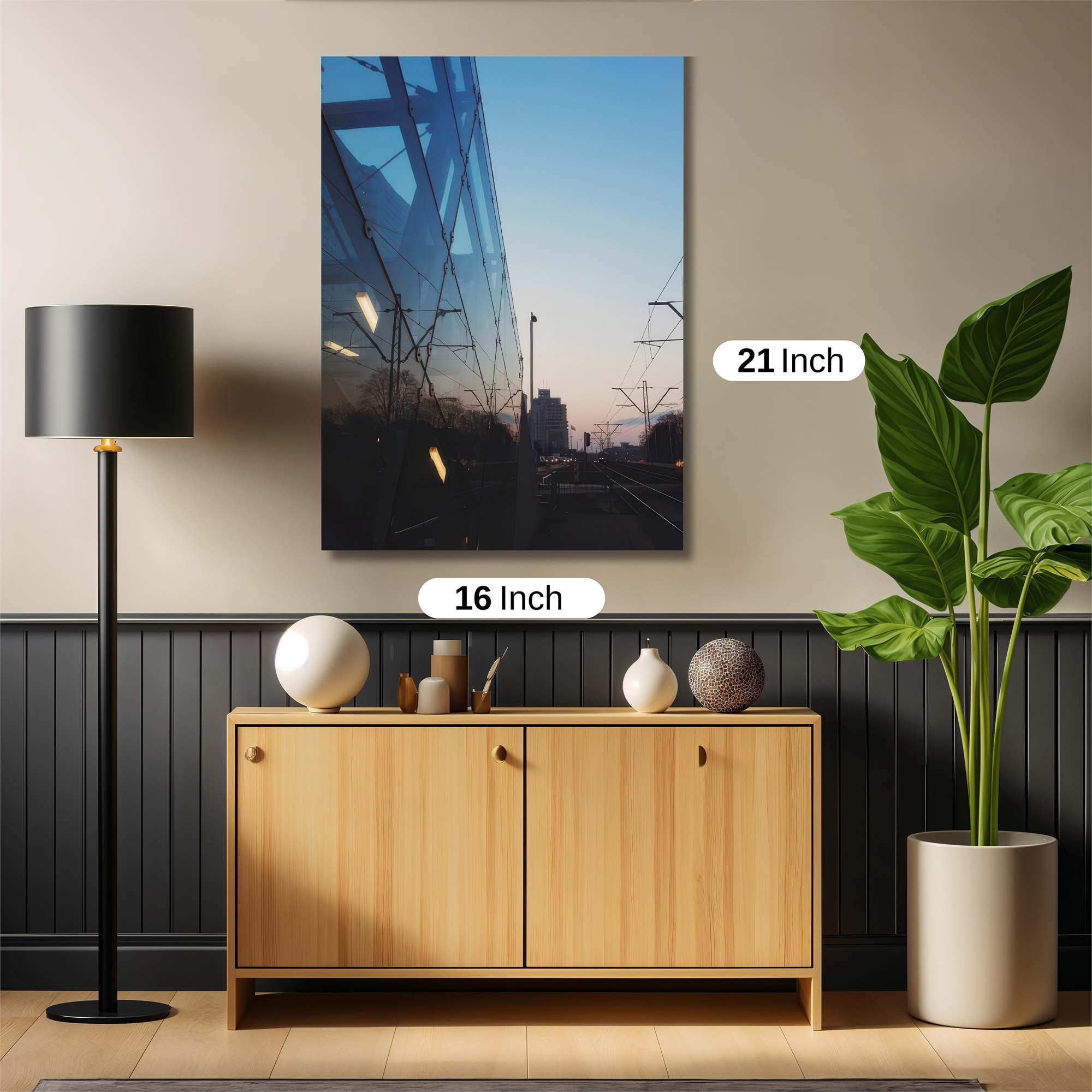 Train Twilight Safe Wall Magnetic / M