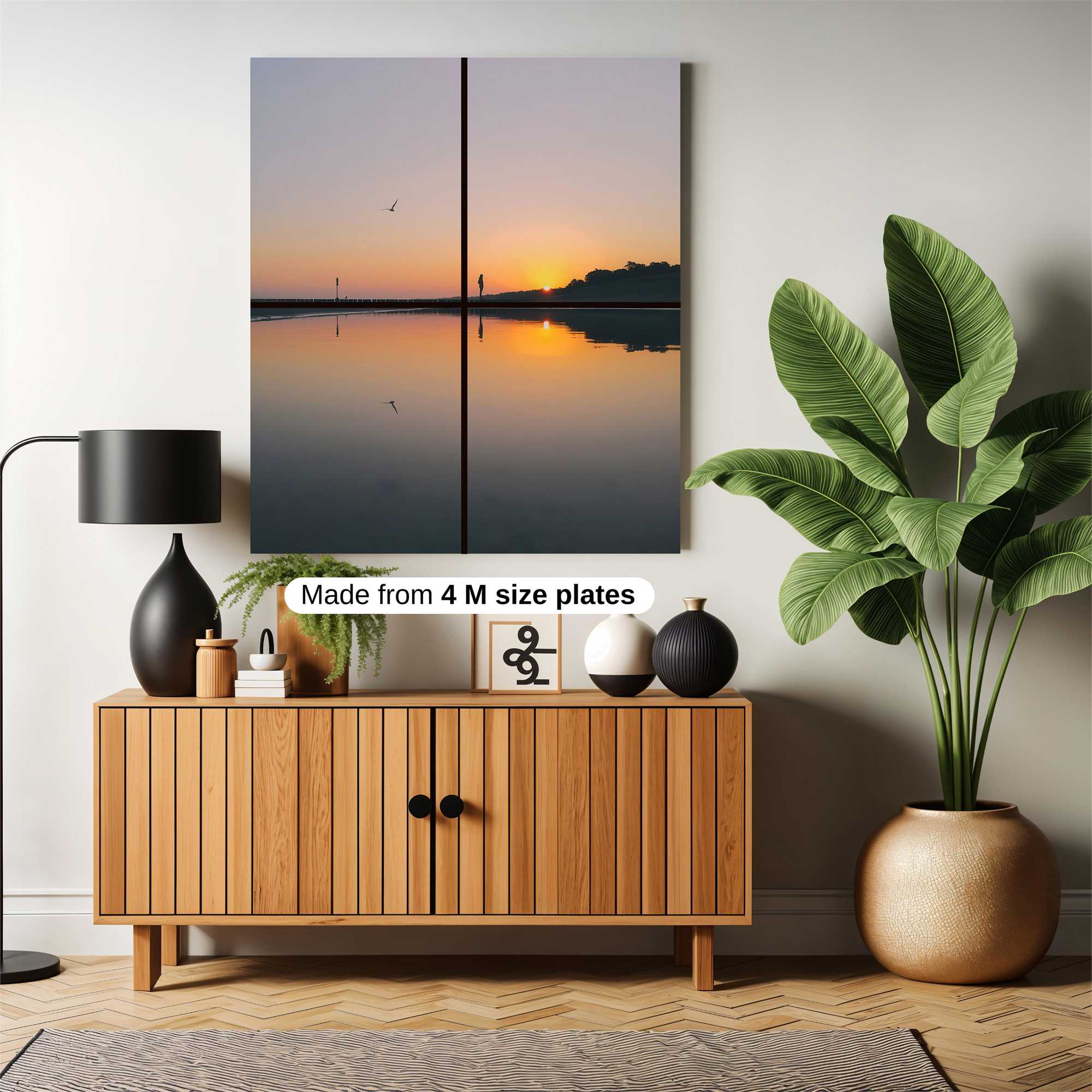Sunset Serenity Safe Wall Magnetic / M