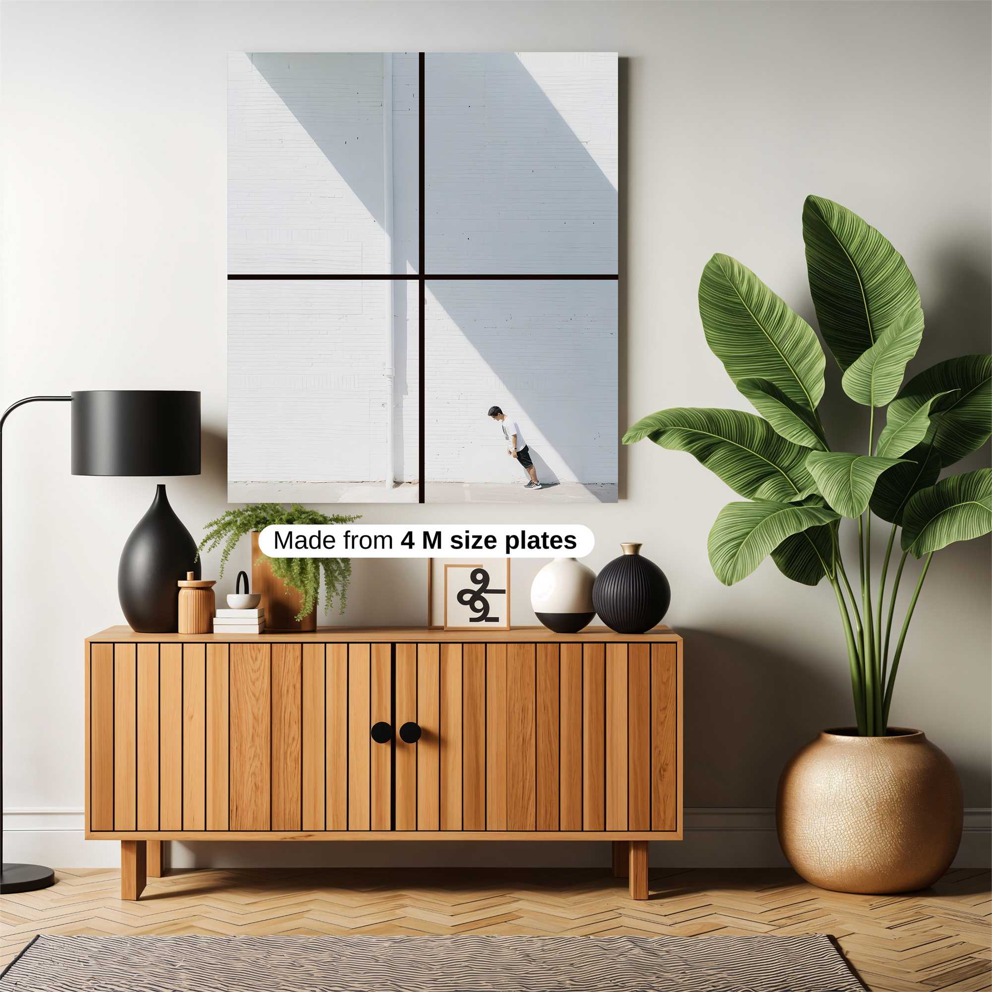 Shadowed Solitude Safe Wall Magnetic / M