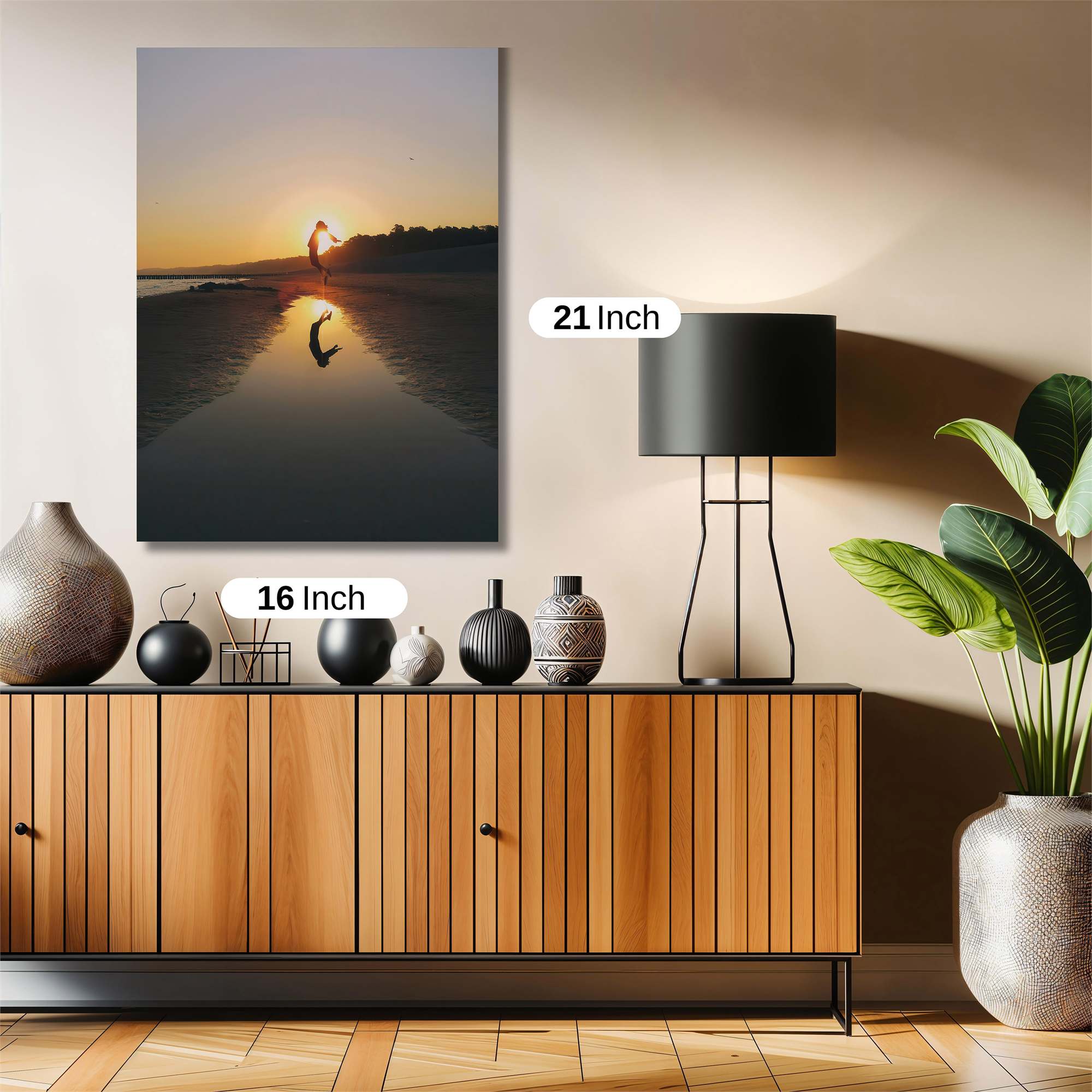 Sunrise Leap Safe Wall Magnetic / M
