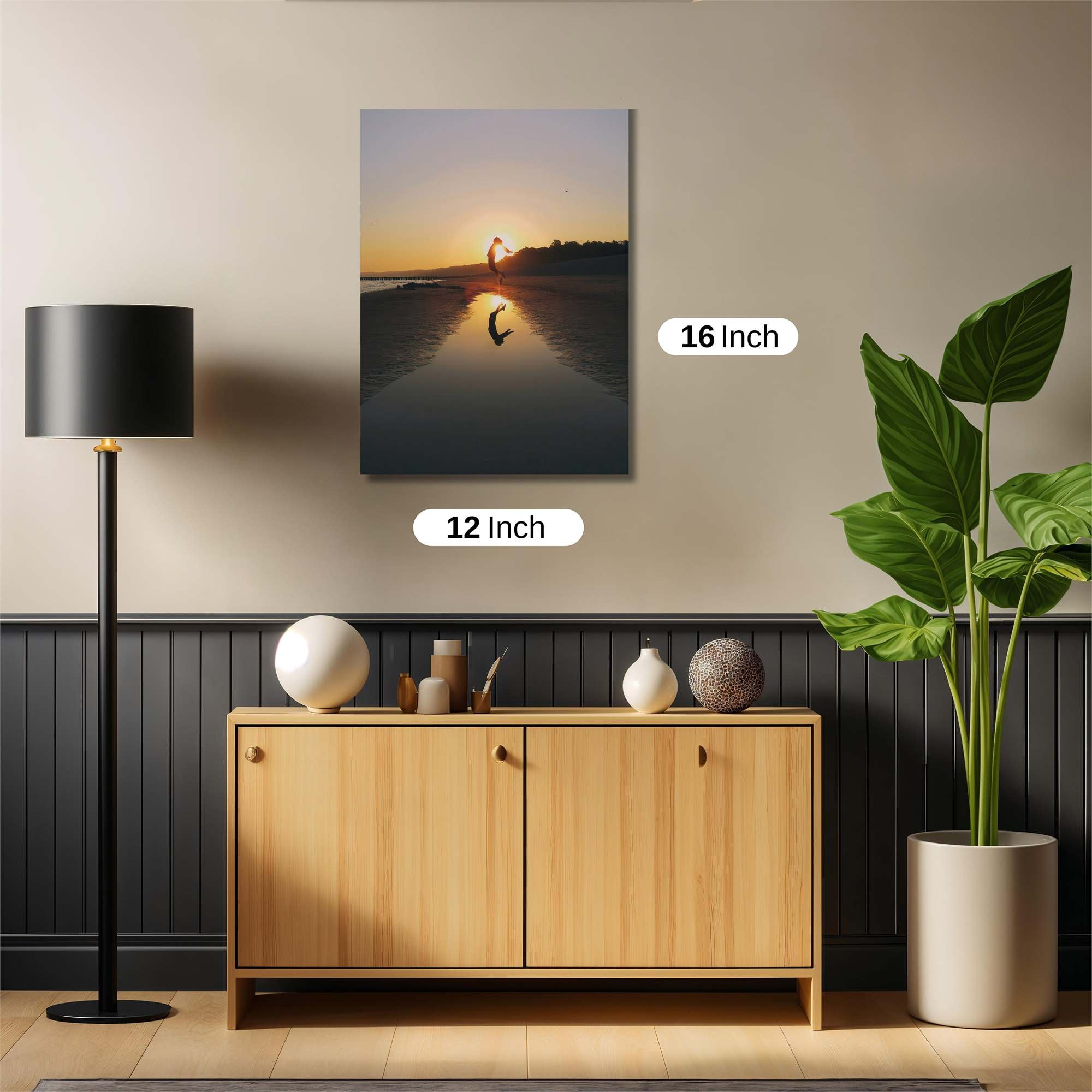 Sunrise Leap Safe Wall Magnetic / M
