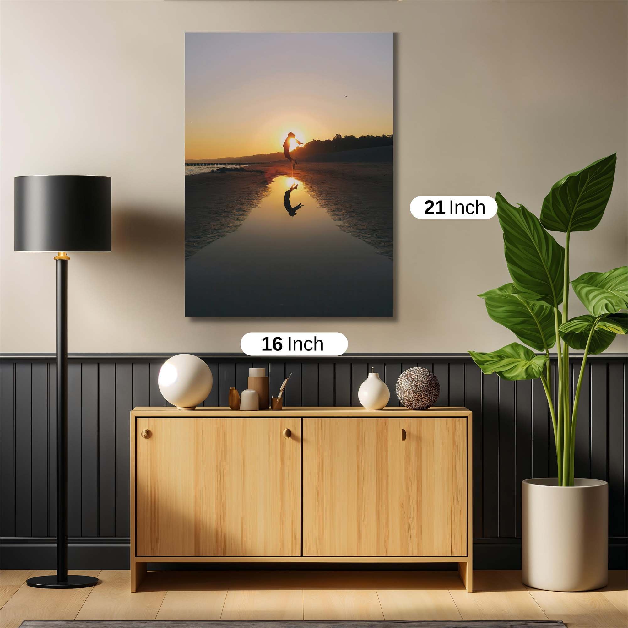 Sunrise Leap Safe Wall Magnetic / M
