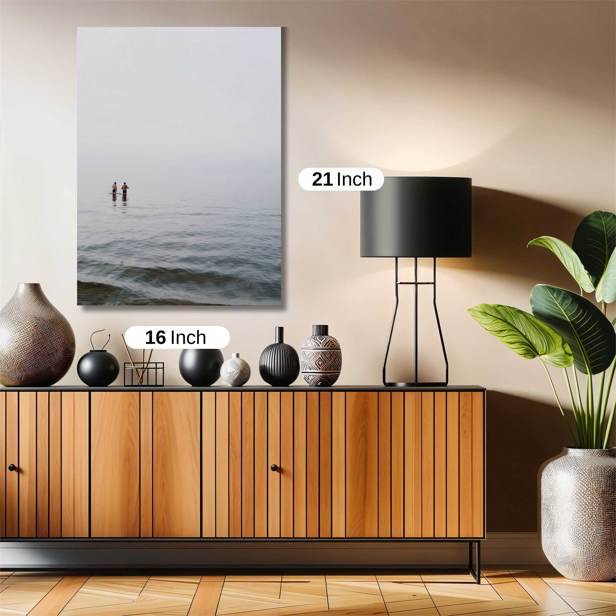 Swimmers Serene Safe Wall Magnetic / M