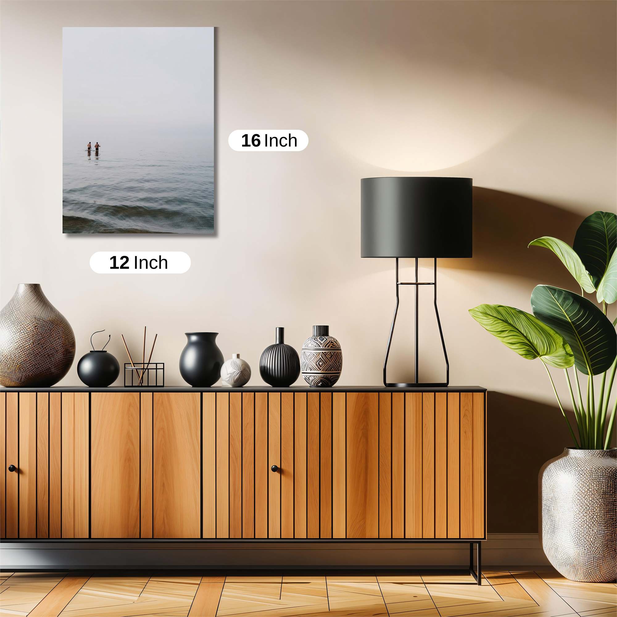 Swimmers Serene Safe Wall Magnetic / M