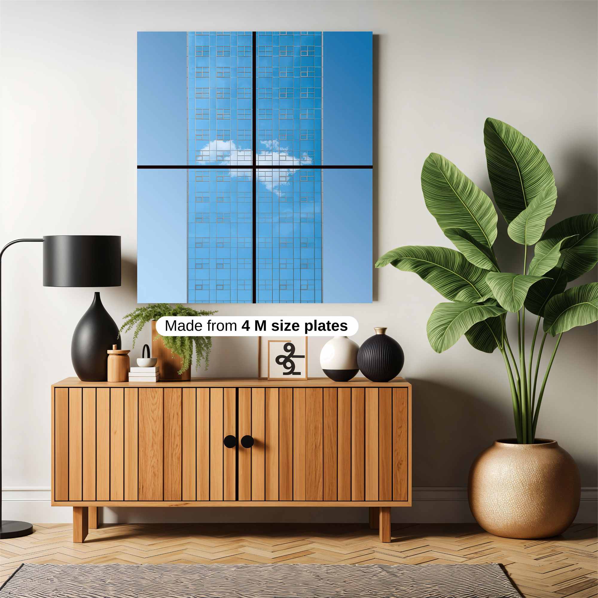 Skyscraper Serenity Safe Wall Magnetic / M