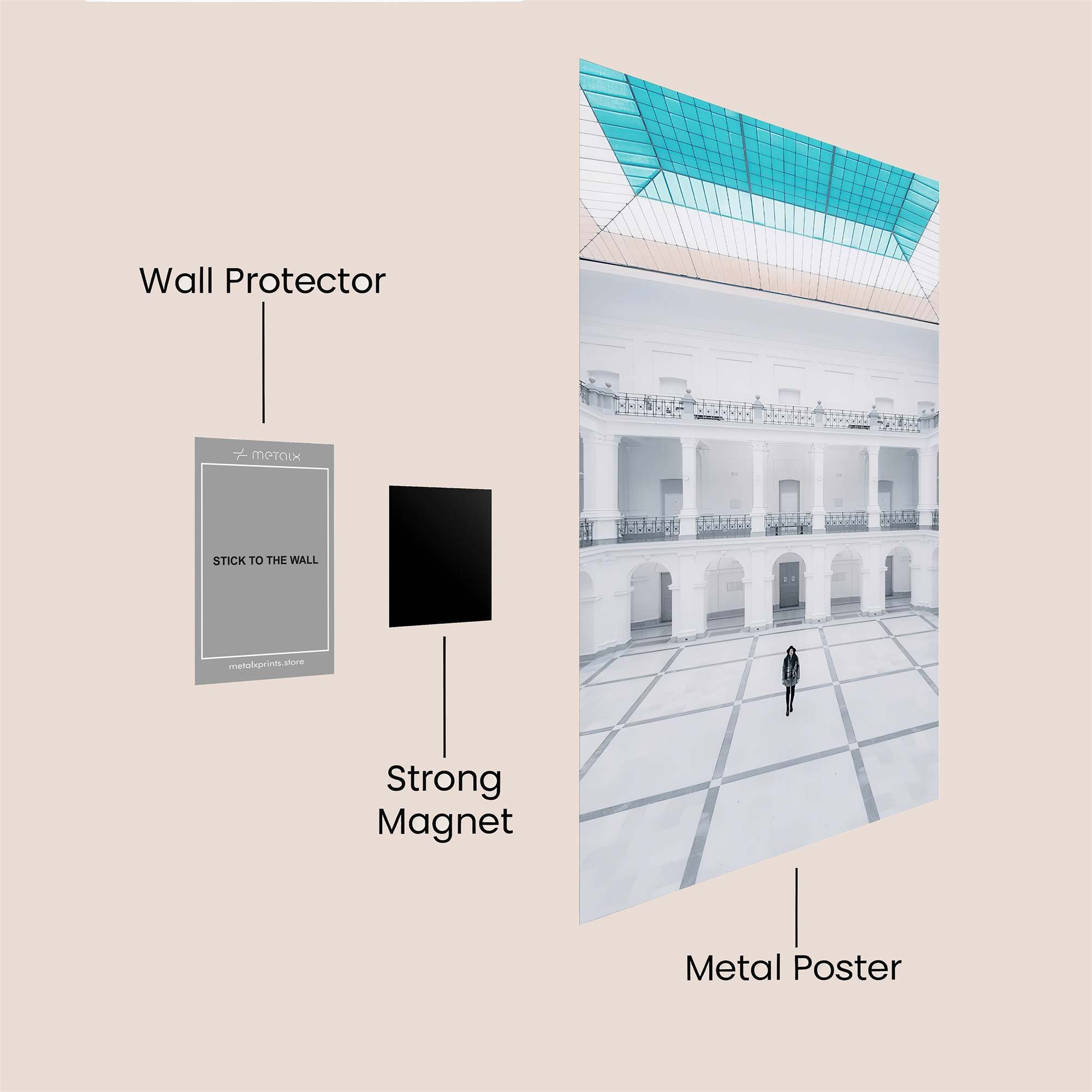 Palace Serenity Safe Wall Magnetic / M