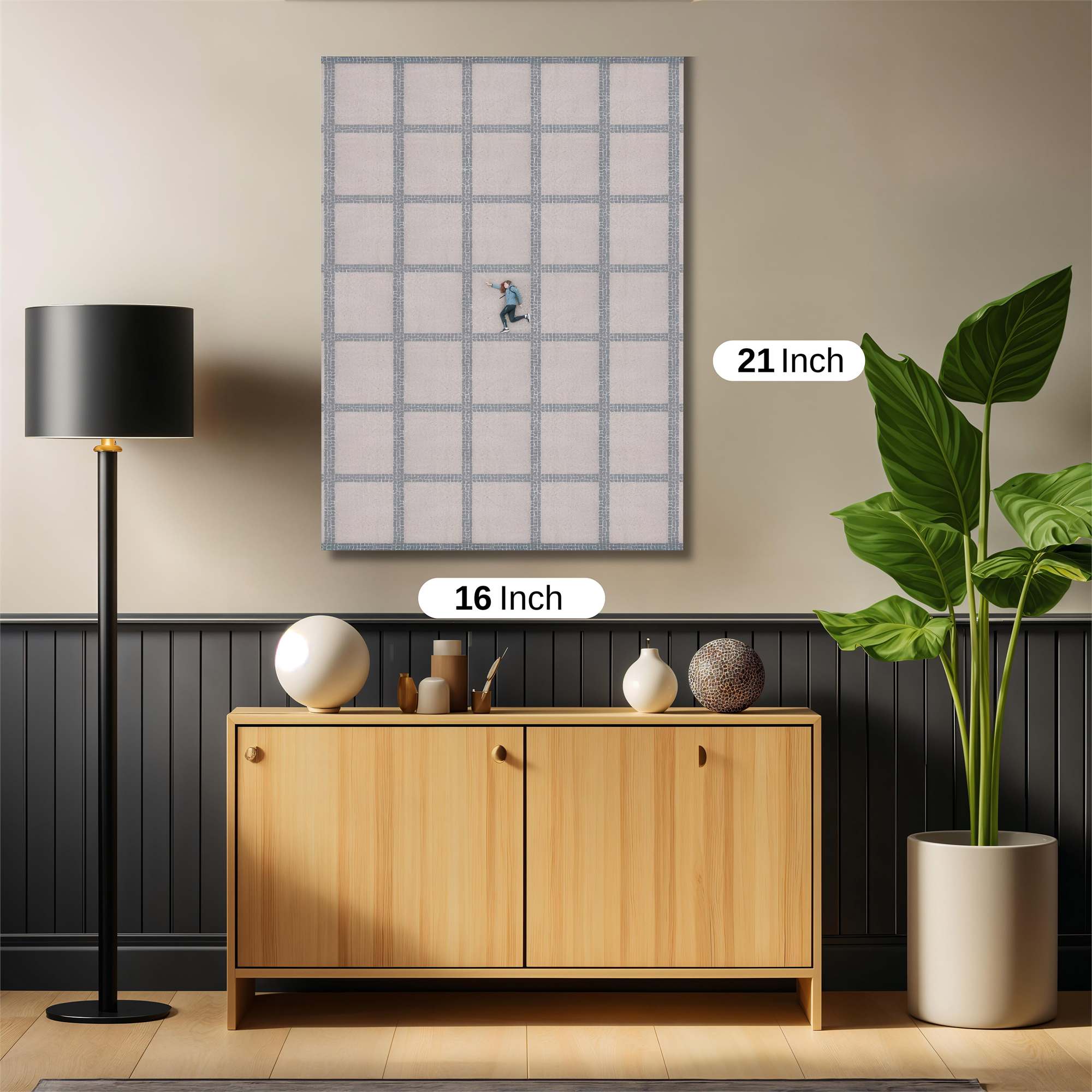 Grid Leap Safe Wall Magnetic / M