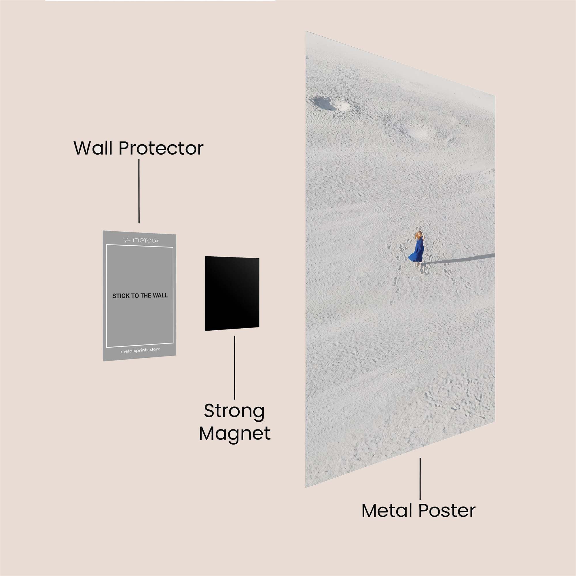 DesertDrift Safe Wall Magnetic / M