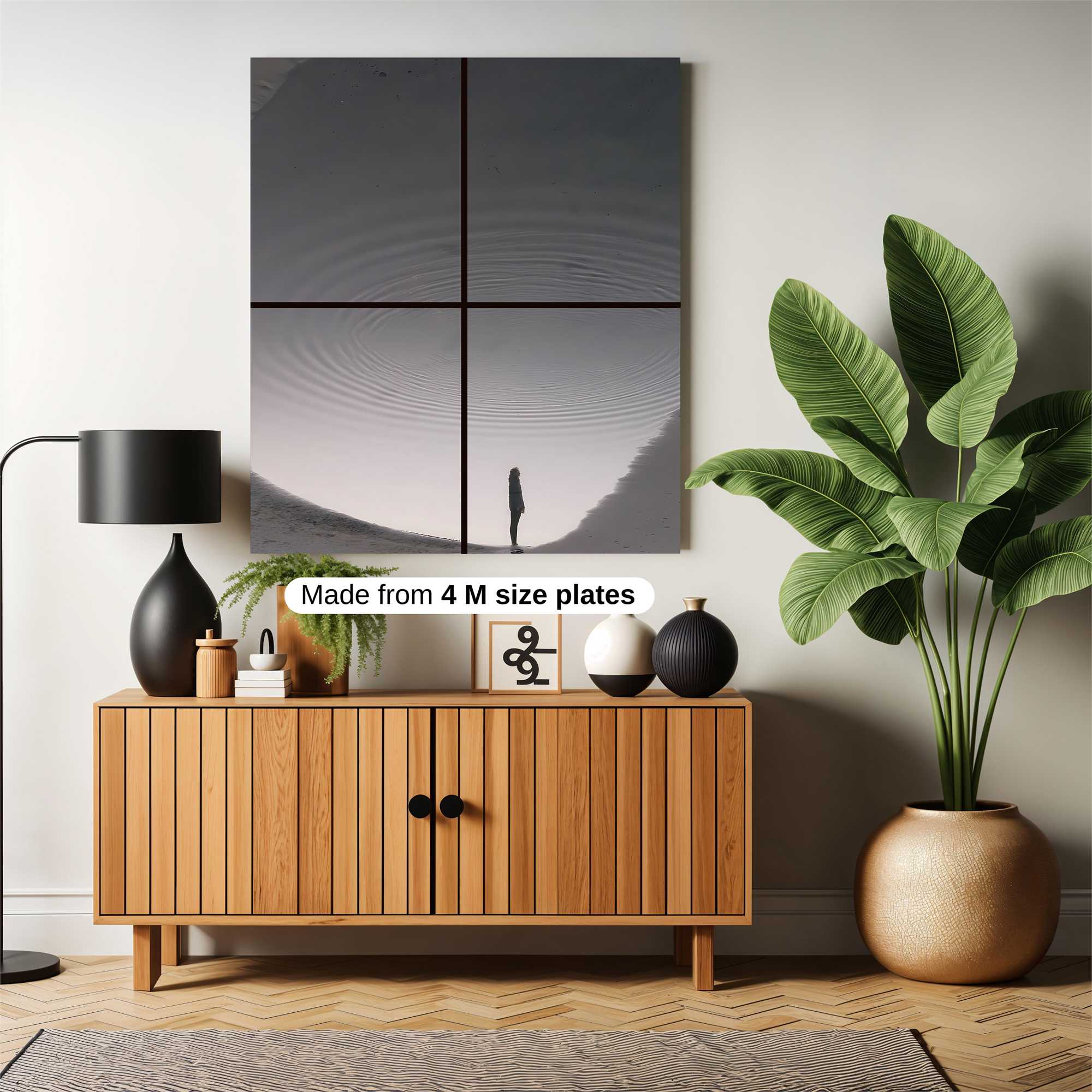 Ripple Solitude Safe Wall Magnetic / M