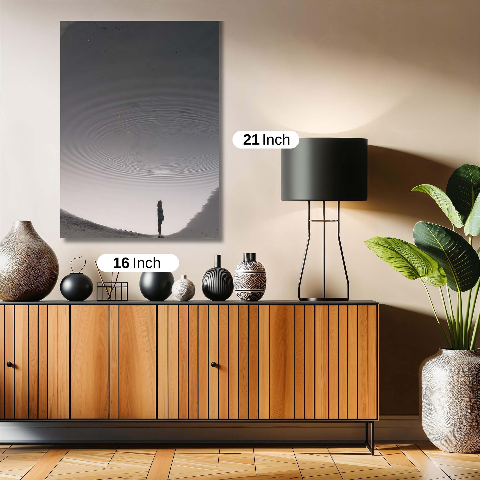 Ripple Solitude Safe Wall Magnetic / M