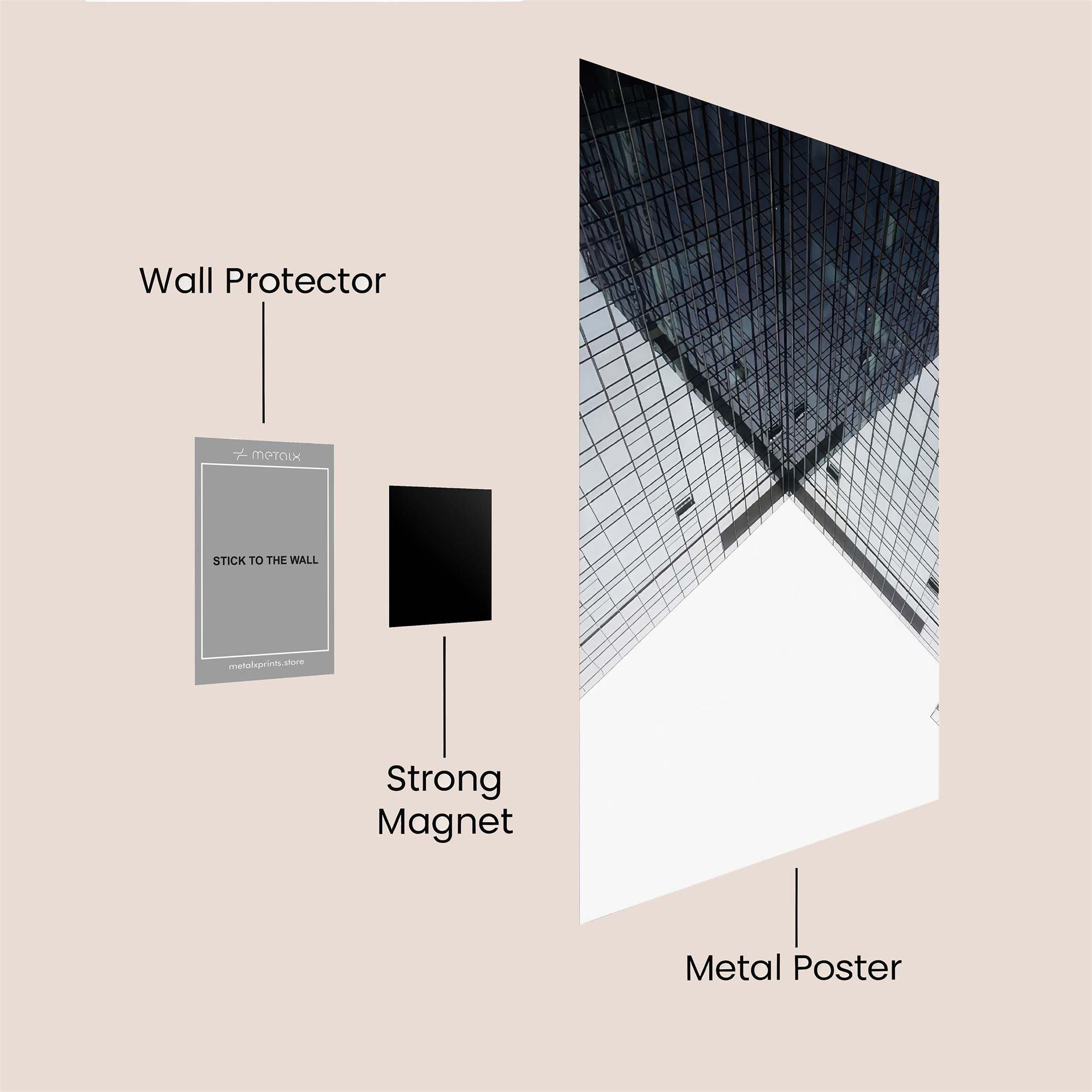 Skyward Serenity Safe Wall Magnetic / M