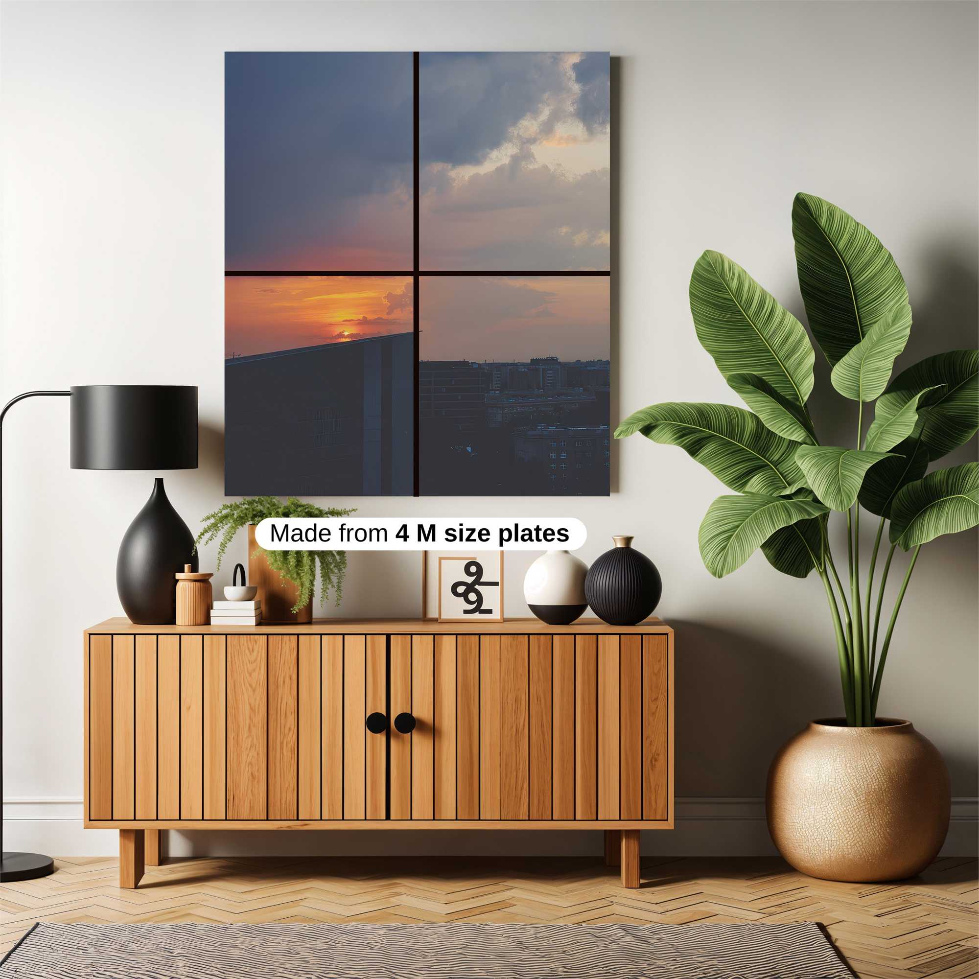 Sunset Serenity Safe Wall Magnetic / M