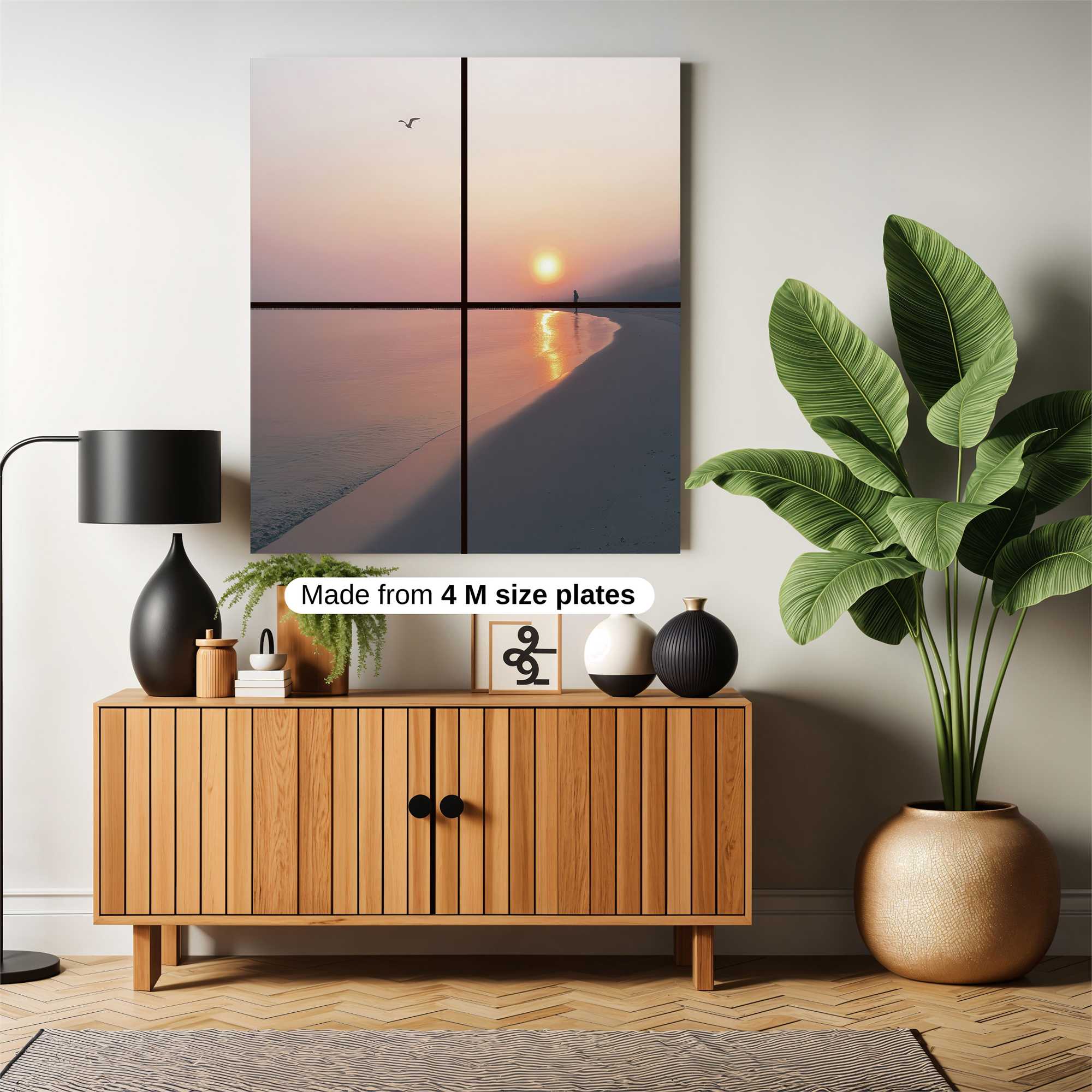 Sunset Serenity Safe Wall Magnetic / M
