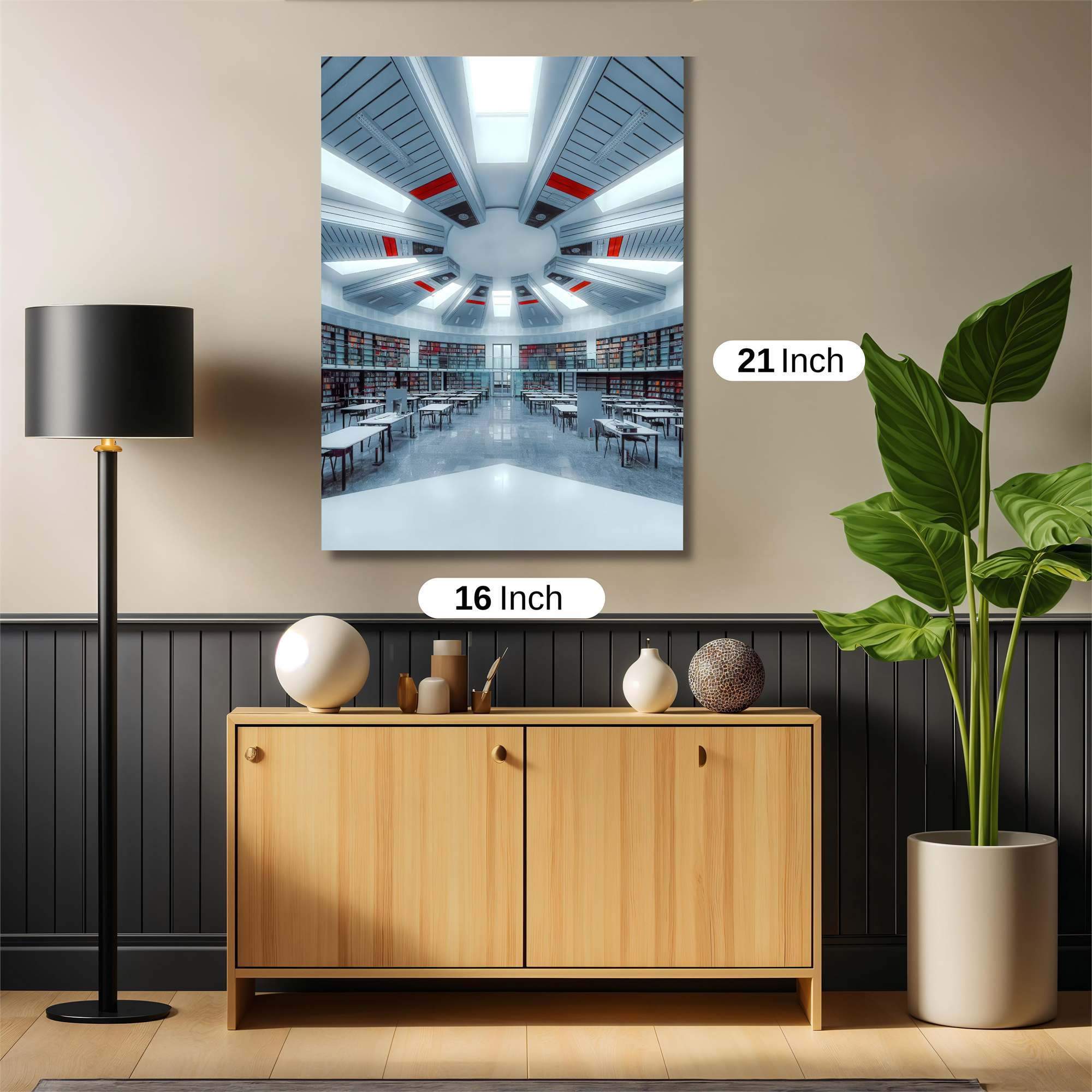 Library Radiance Safe Wall Magnetic / M