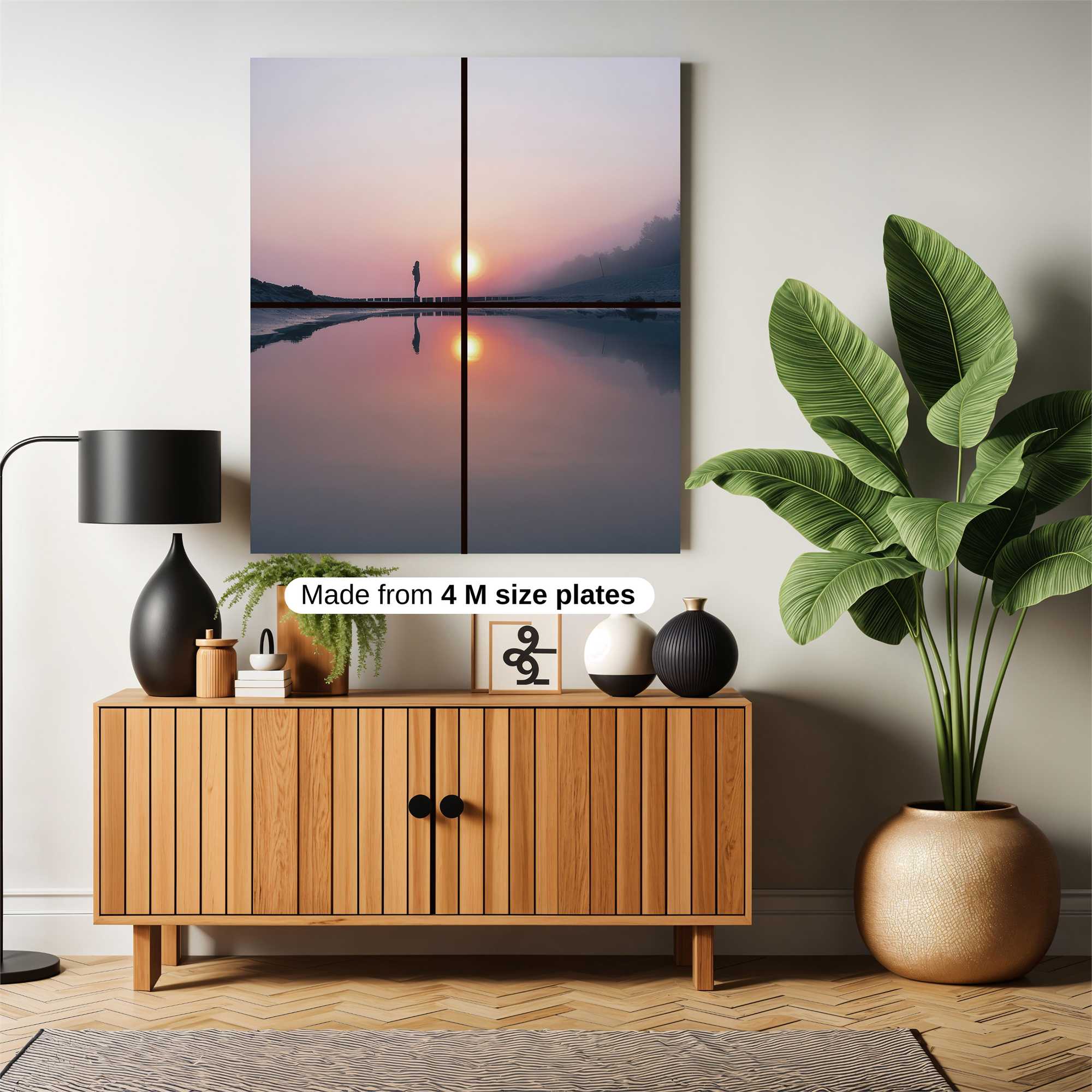 Sunset Serenity Safe Wall Magnetic / M