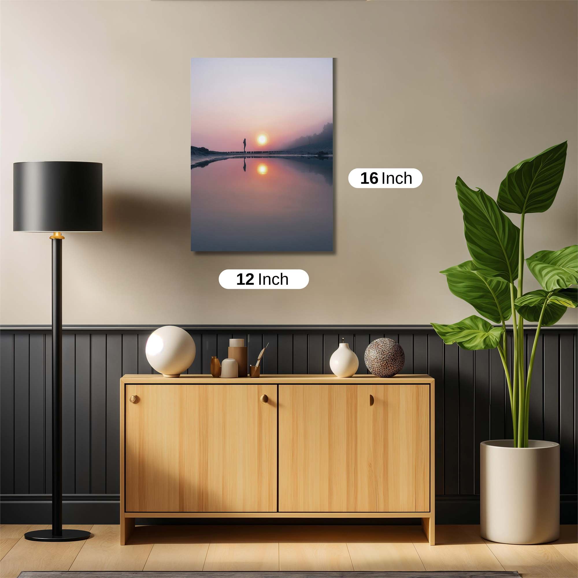 Sunset Serenity Safe Wall Magnetic / M