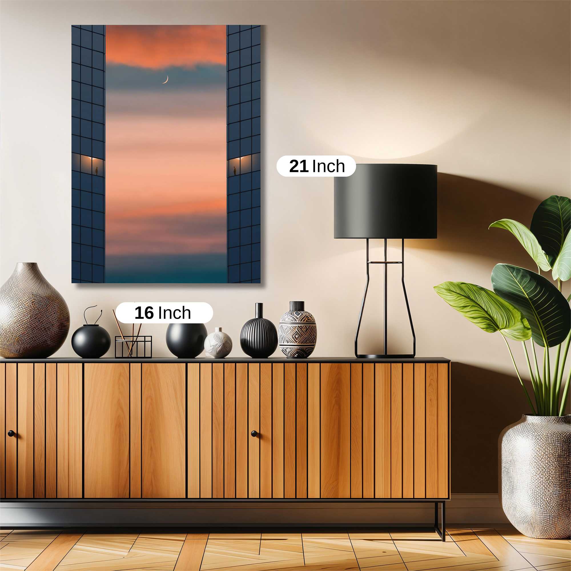 Skyline Serenity Safe Wall Magnetic / M